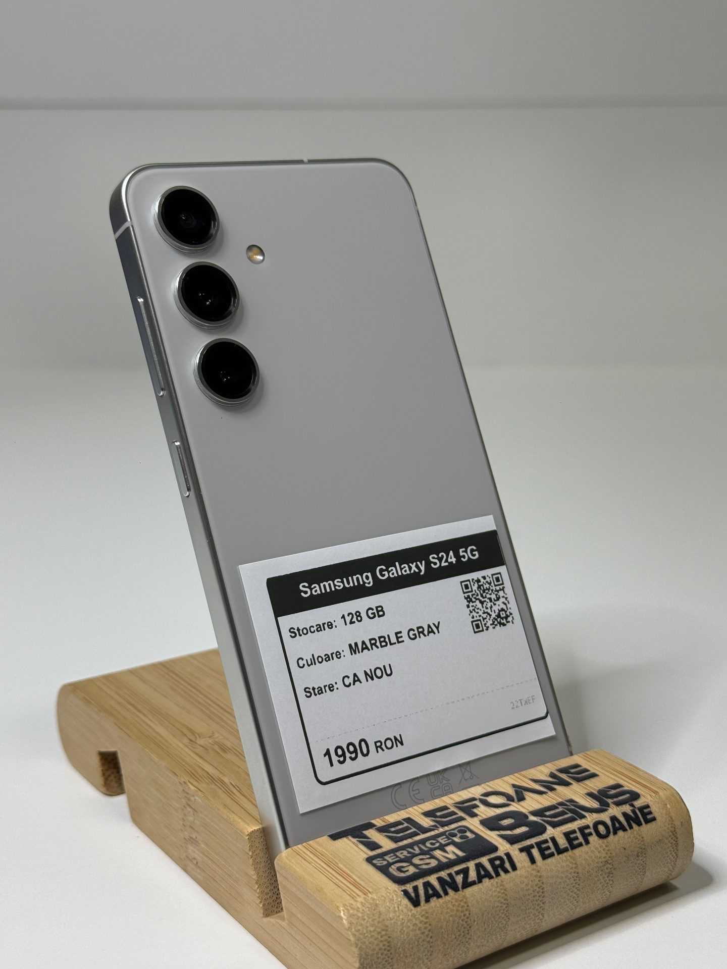 Samsung Galaxy S24 5G - Marble Gray, 128 GB, Ca Nou - 3