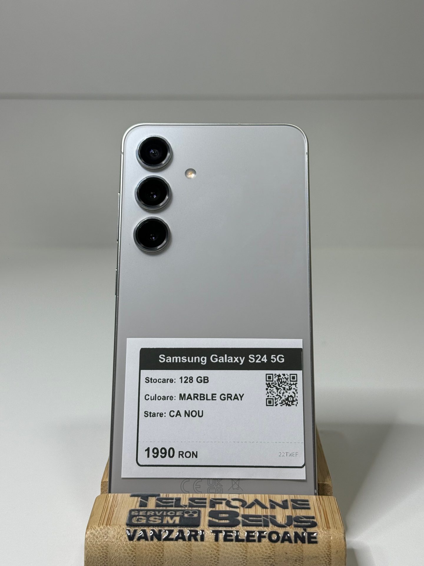 Samsung Galaxy S24 5G - Marble Gray, 128 GB, Ca Nou - 4