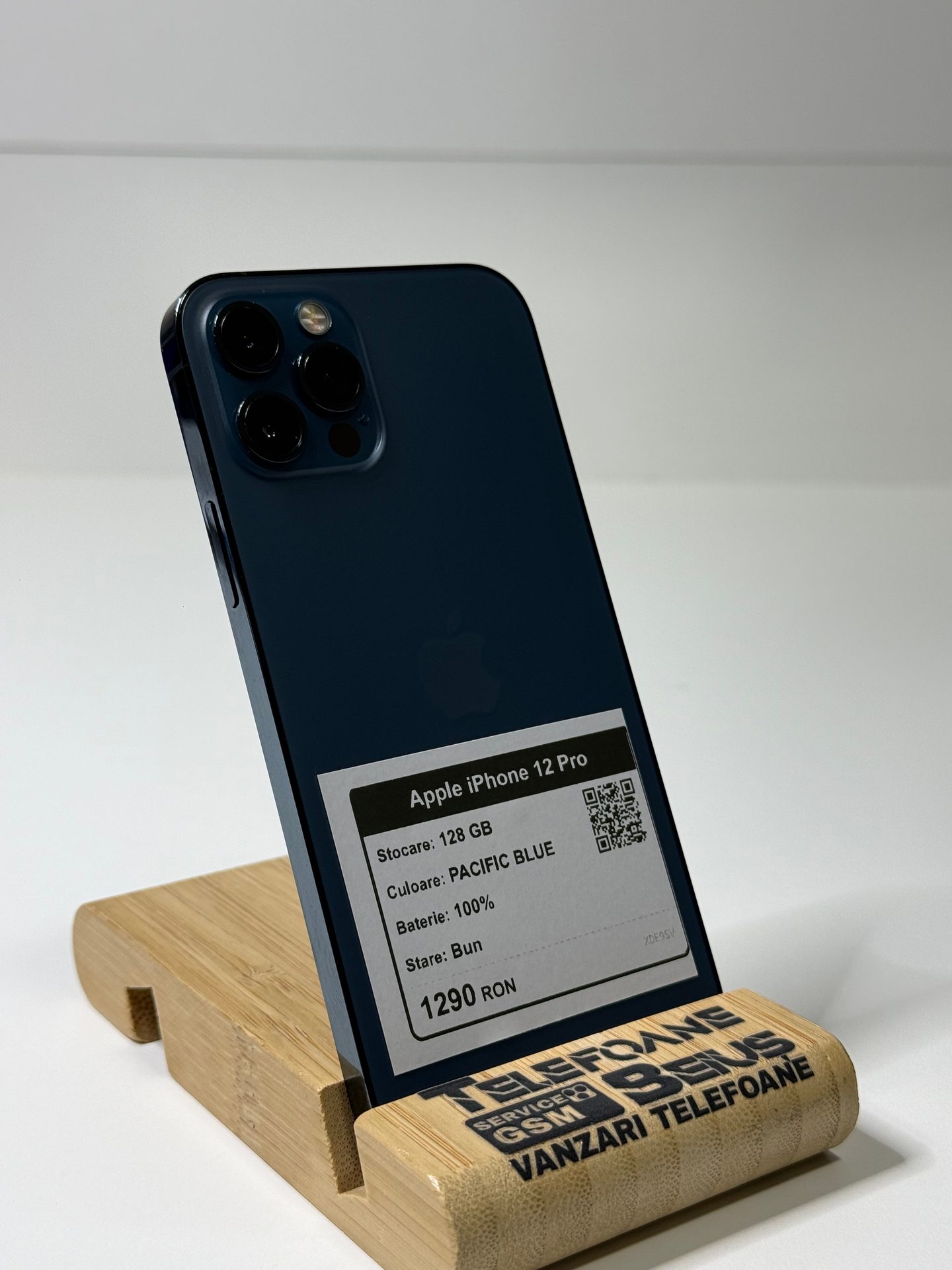 Apple iPhone 12 Pro - Pacific Blue, 128 GB, Bun - 2