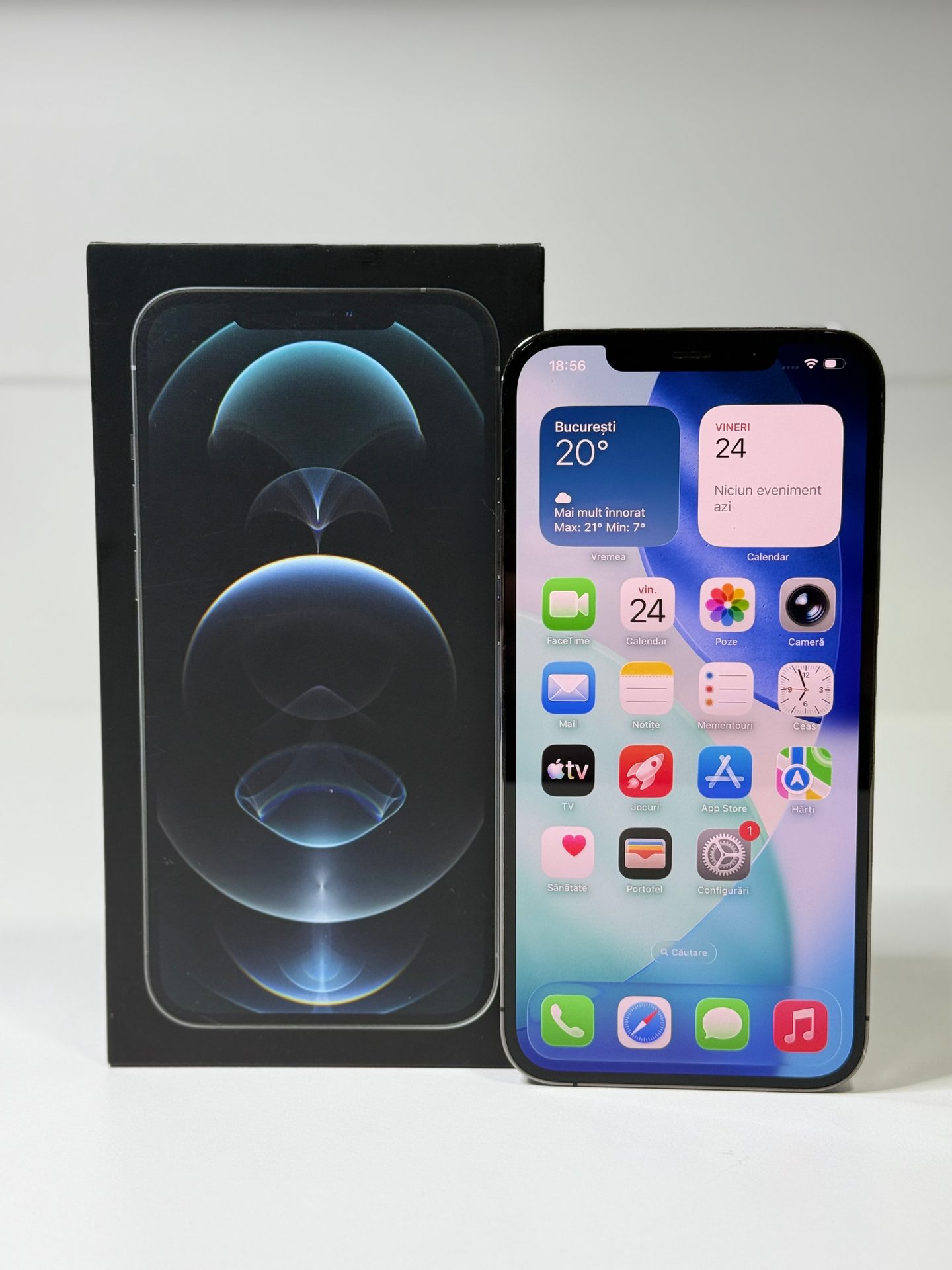 Apple iPhone 12 Pro Max - Graphite, 128 GB, Bun - 2