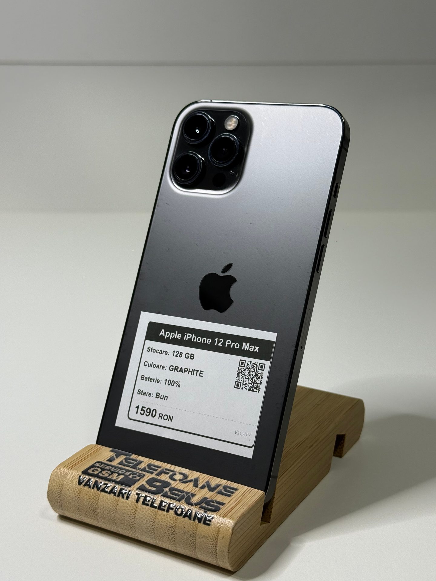 Apple iPhone 12 Pro Max - Graphite, 128 GB, Bun - 3