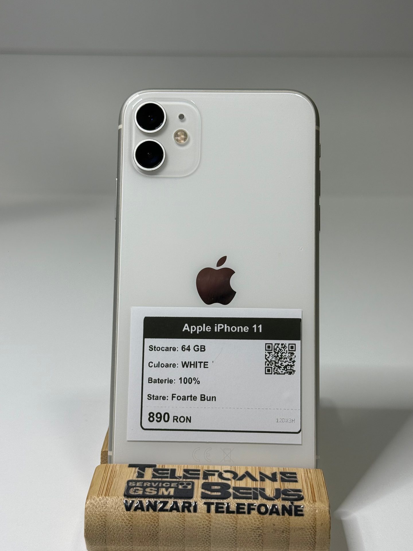 Apple iPhone 11 - White, 64 GB, Foarte Bun - 3