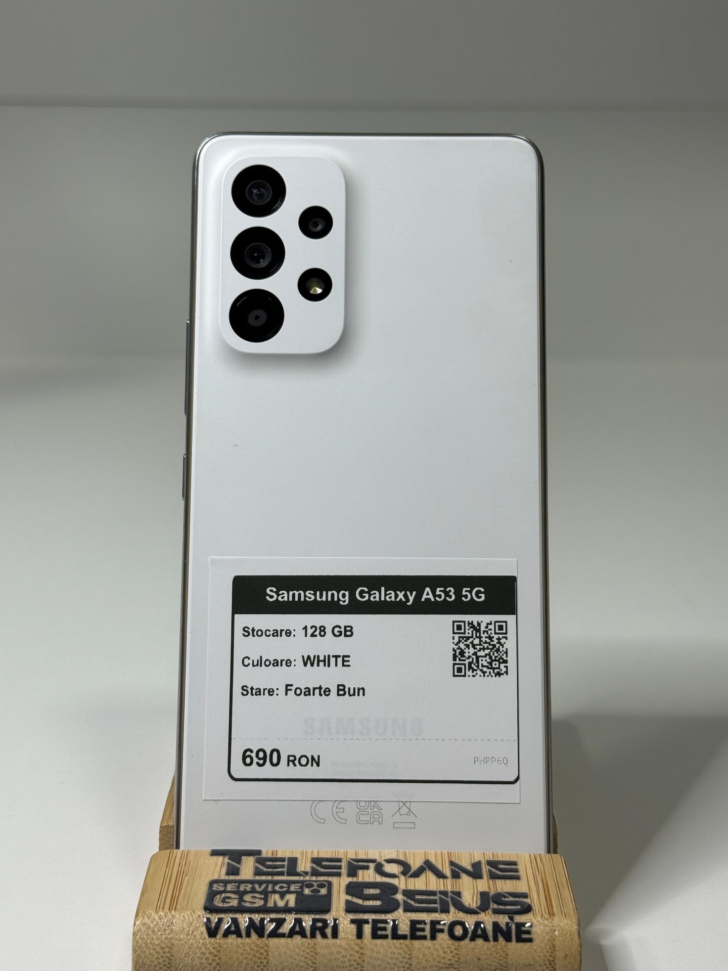 Samsung Galaxy A53 5G - White, 128 GB, Foarte Bun - 3