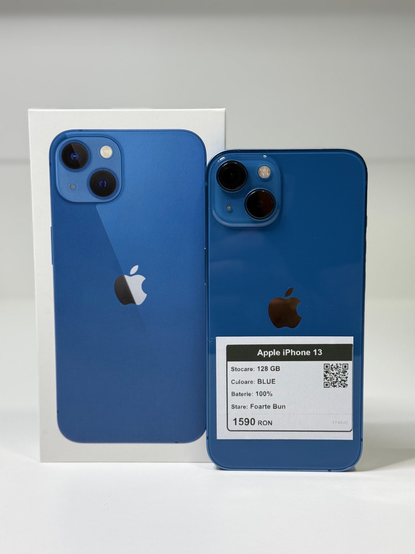 Apple iPhone 13 - Blue, 128 GB, Foarte Bun - 1