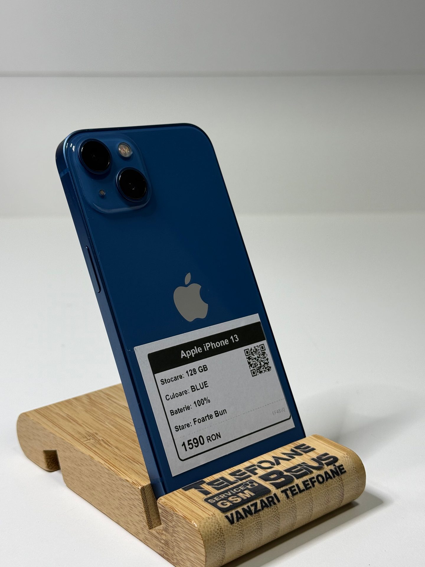 Apple iPhone 13 - Blue, 128 GB, Foarte Bun - 3