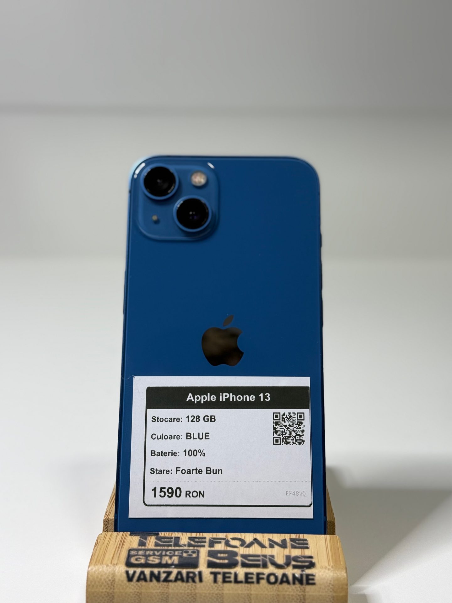 Apple iPhone 13 - Blue, 128 GB, Foarte Bun - 4