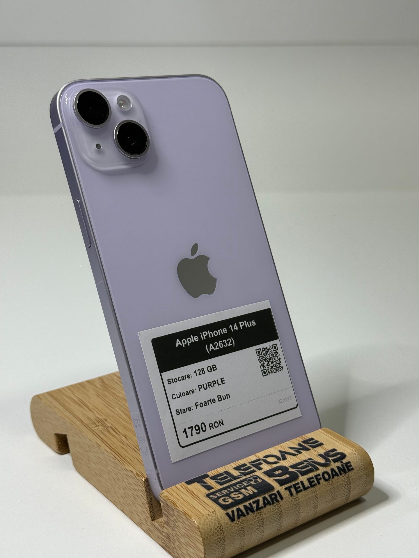 Apple iPhone 14 Plus (A2632) - Purple, 128 GB, Foarte Bun - 2