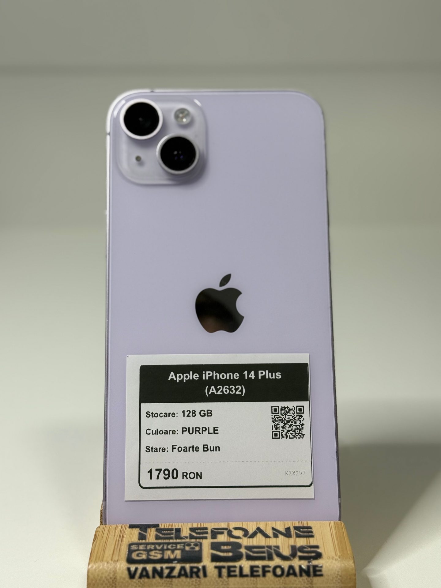 Apple iPhone 14 Plus (A2632) - Purple, 128 GB, Foarte Bun - 3