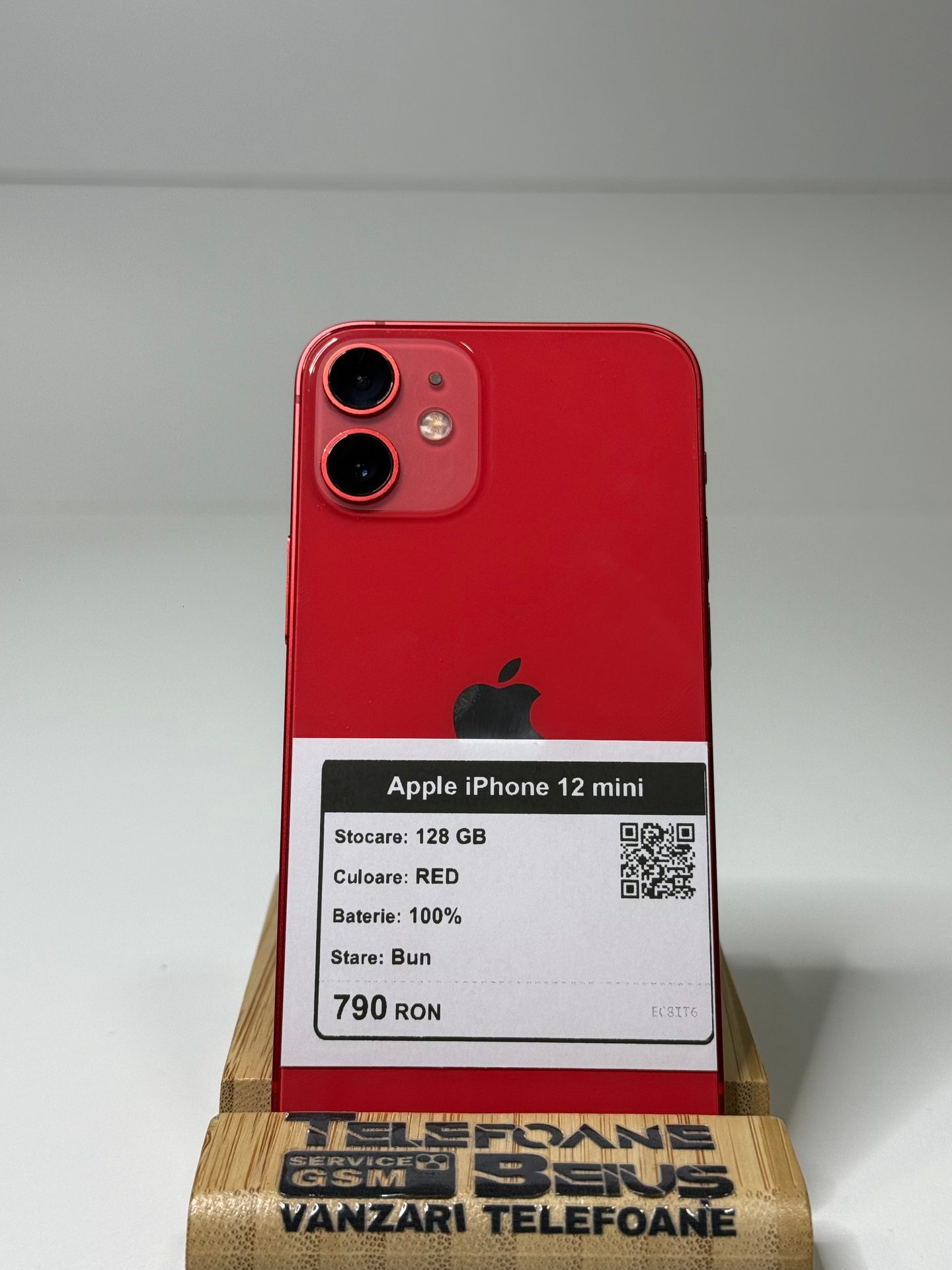 Apple iPhone 12 mini - Red, 128 GB, Bun - 3