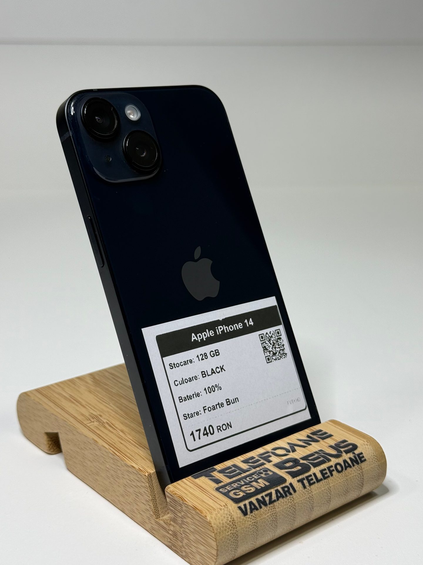 Apple iPhone 14 - Black, 128 GB, Foarte Bun - 2