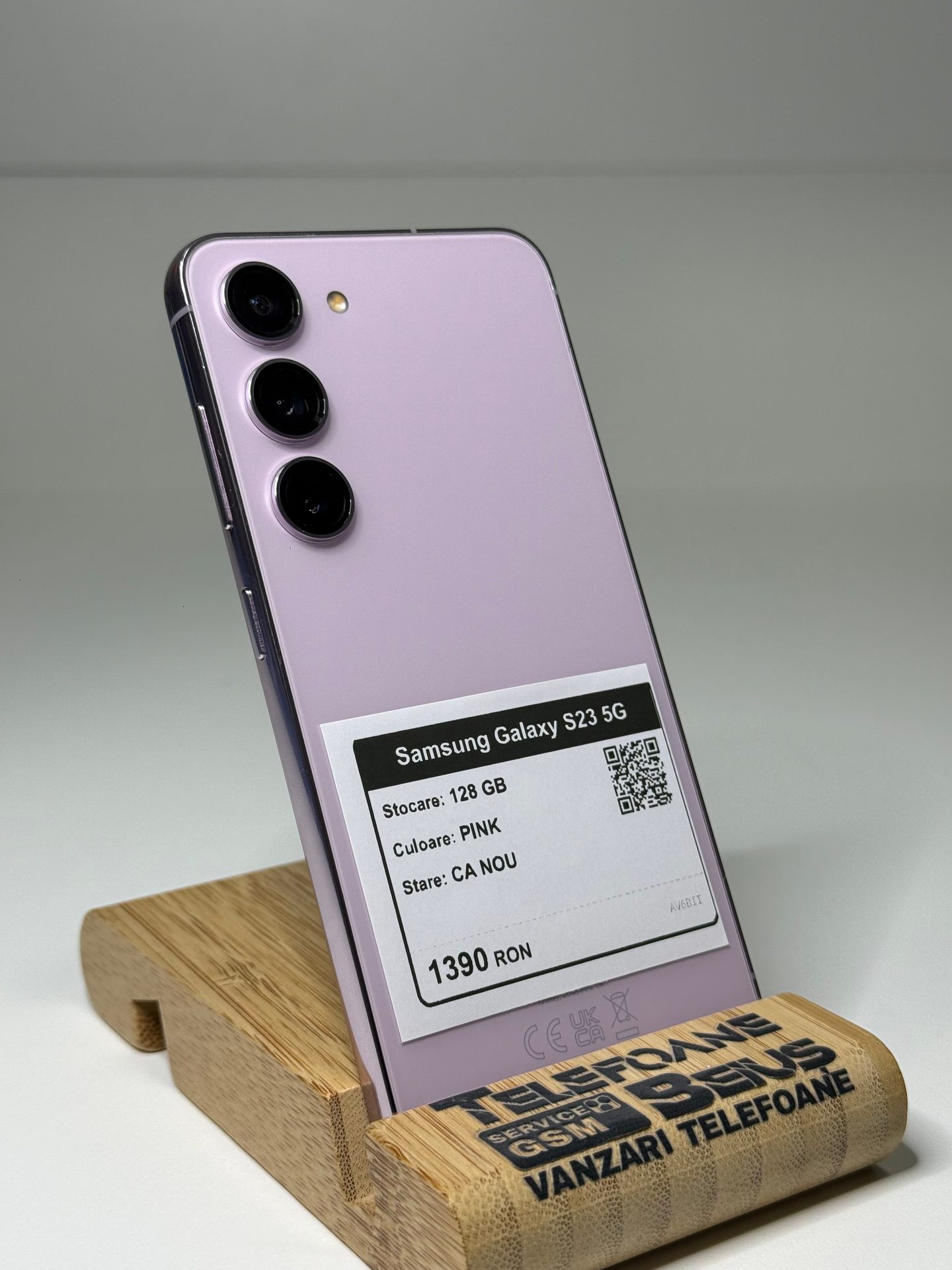 Samsung Galaxy S23 5G - Pink, 128 GB, Ca Nou - 2