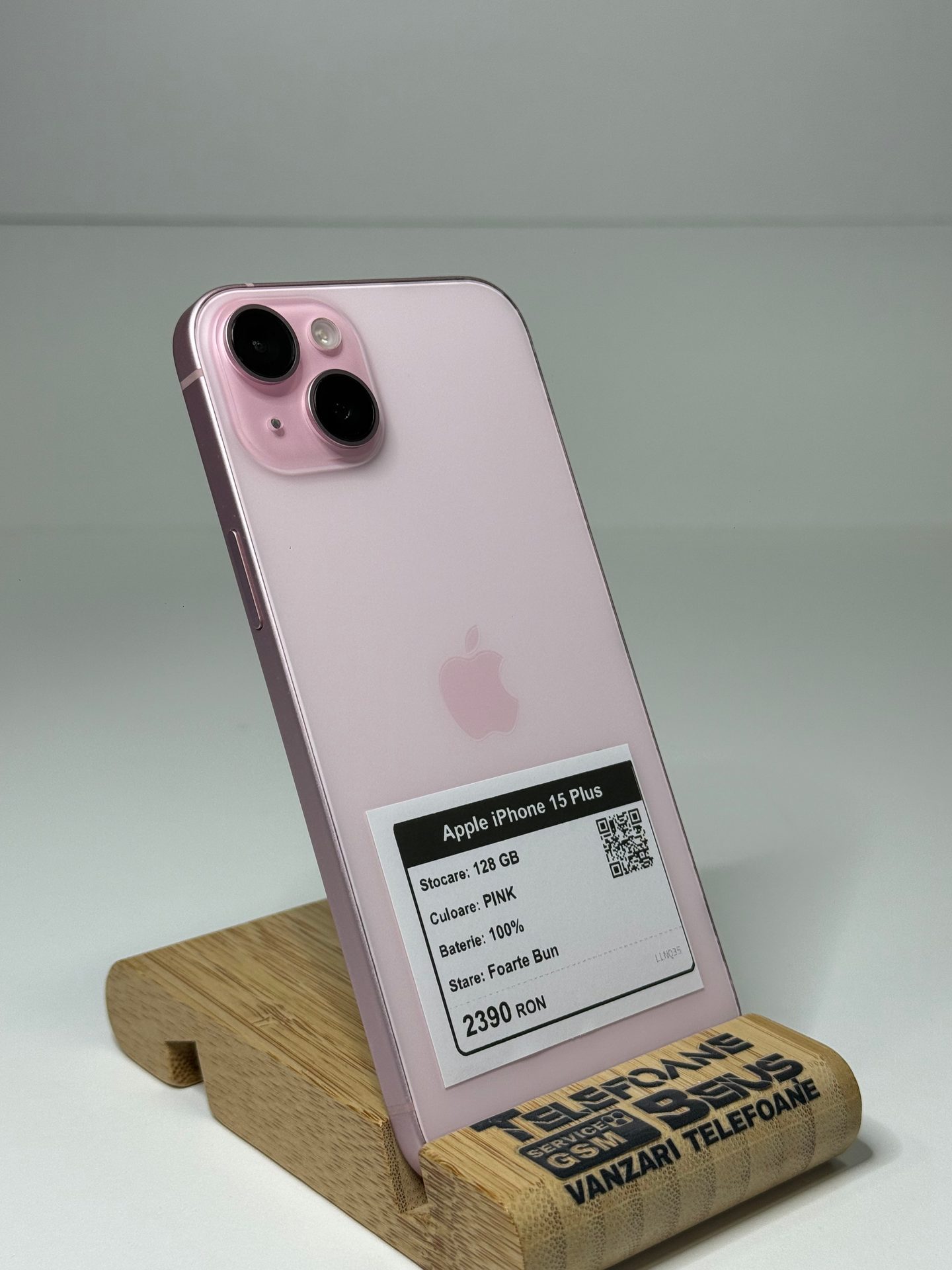 Apple iPhone 15 Plus - Pink, 128 GB, Foarte Bun - 2