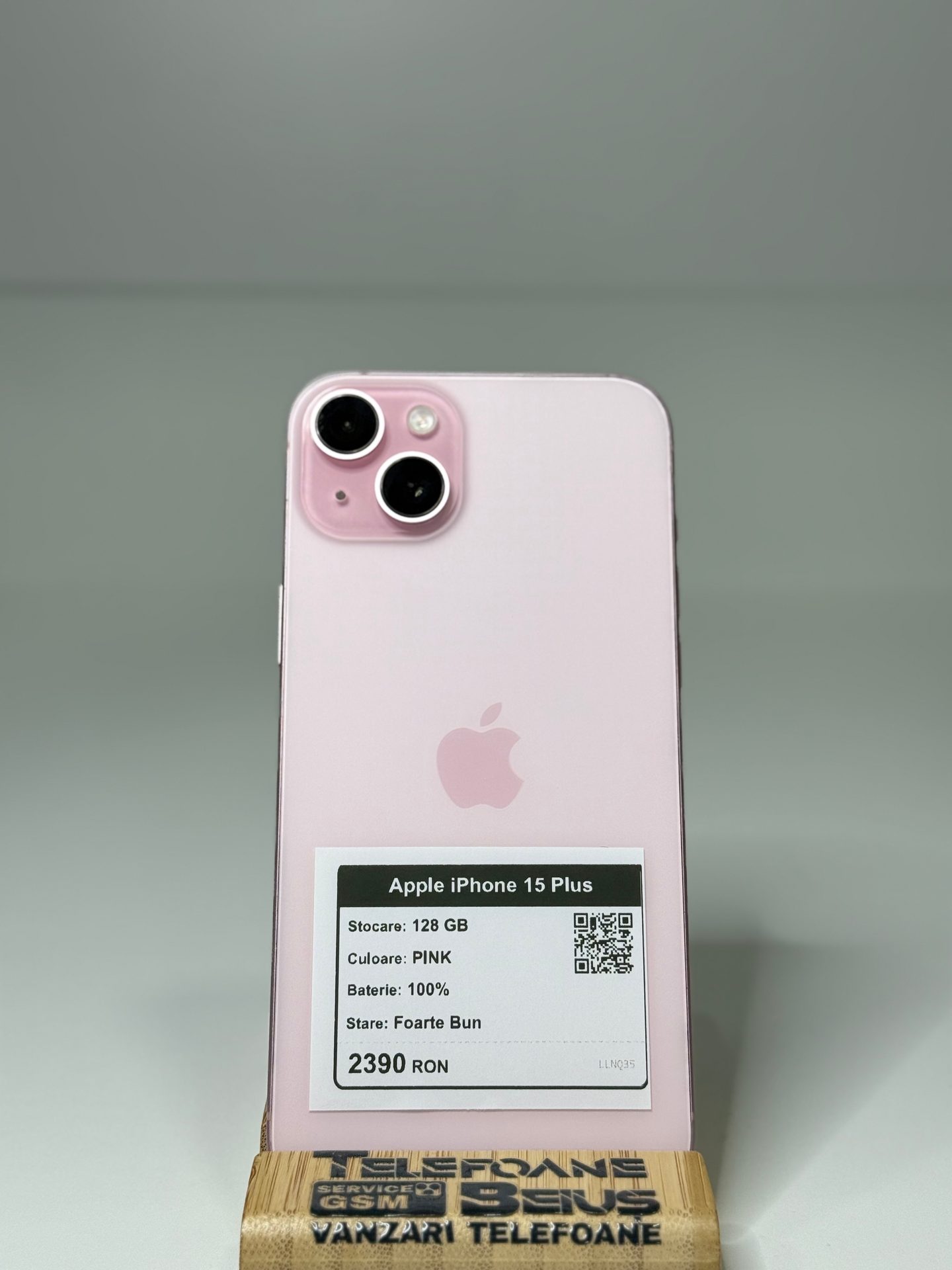 Apple iPhone 15 Plus - Pink, 128 GB, Foarte Bun - 3