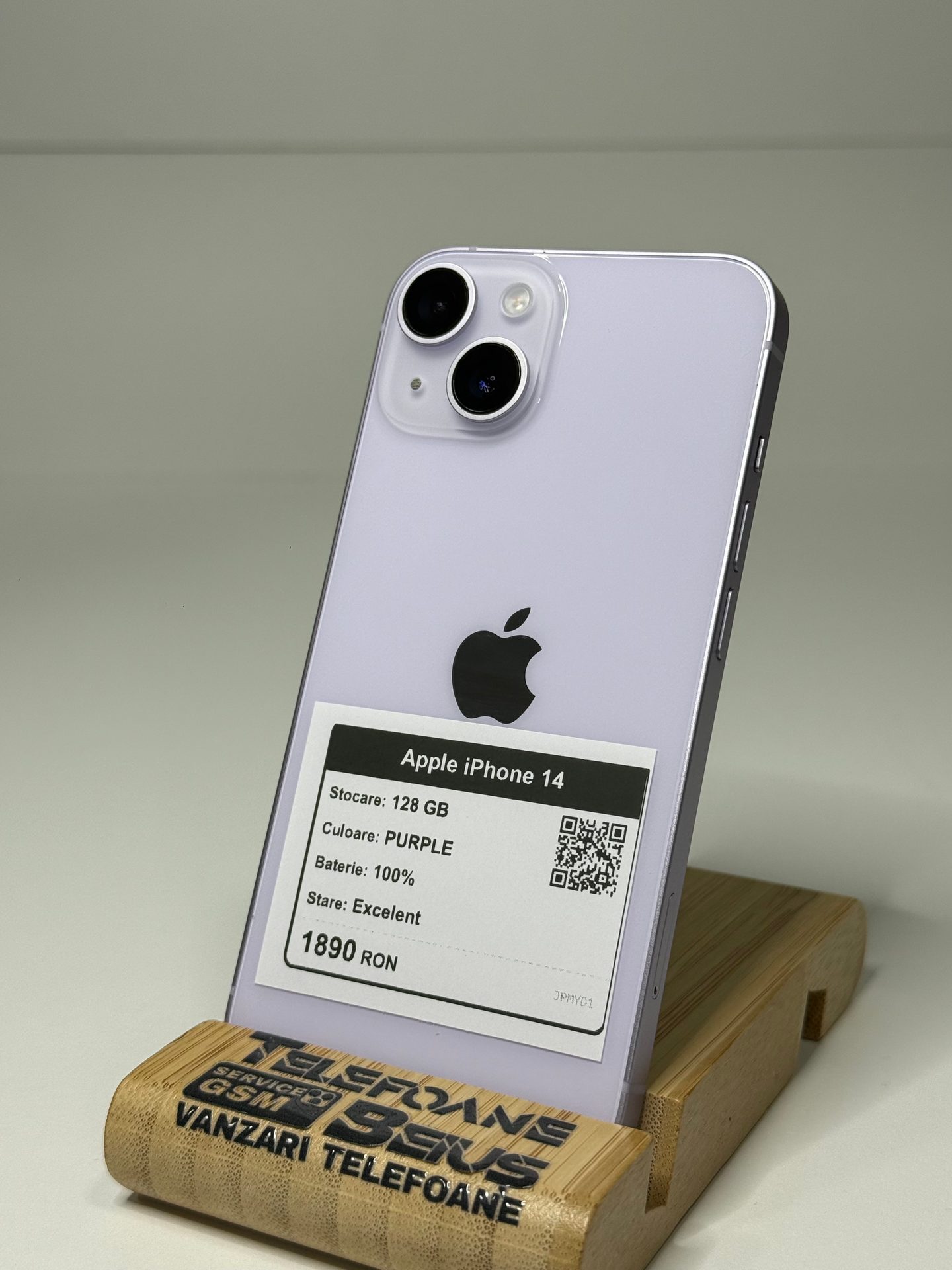 Apple iPhone 14 - Purple, 128 GB, Excelent - 1