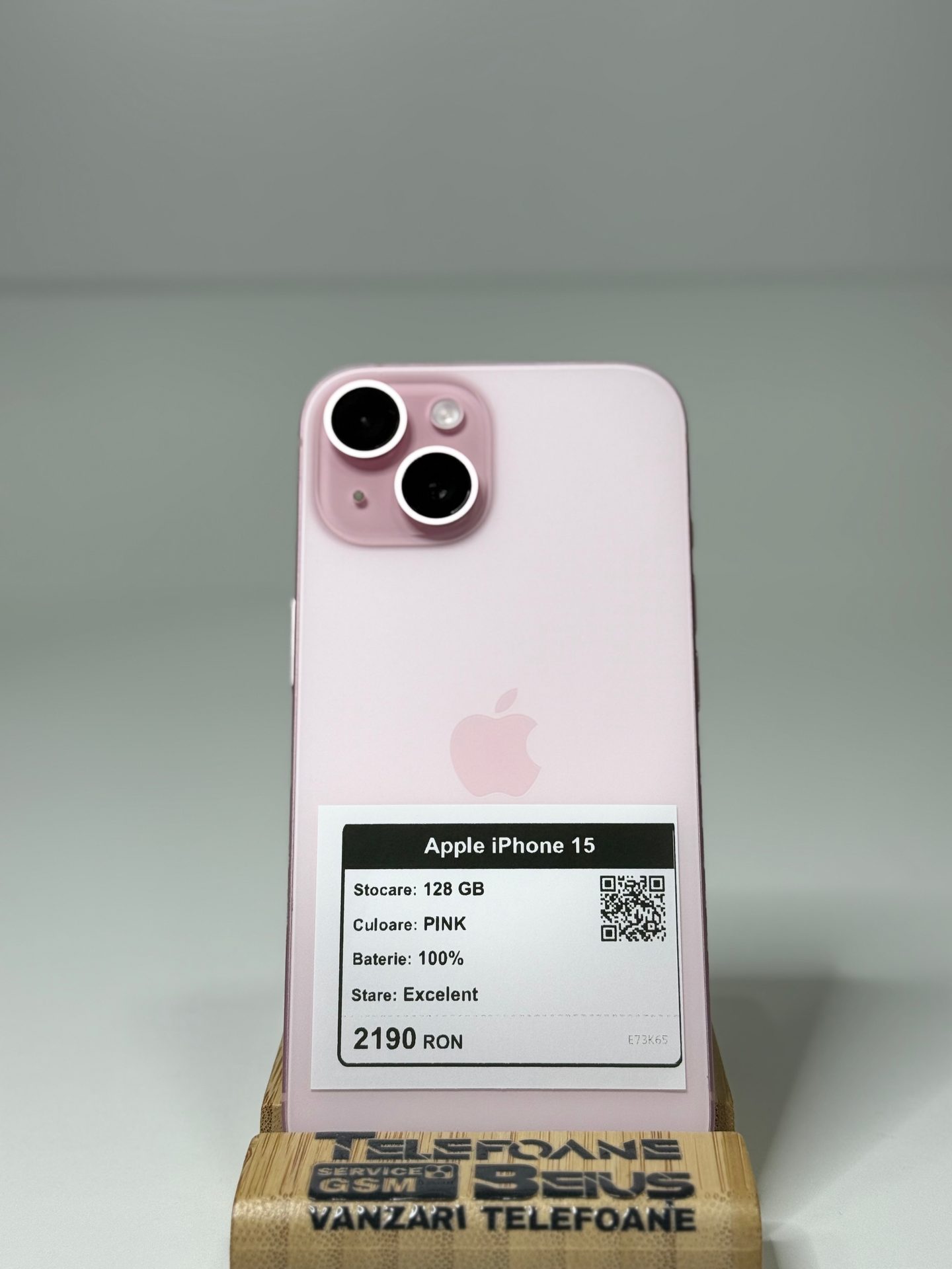 Apple iPhone 15 - Pink, 128 GB, Excelent - 3