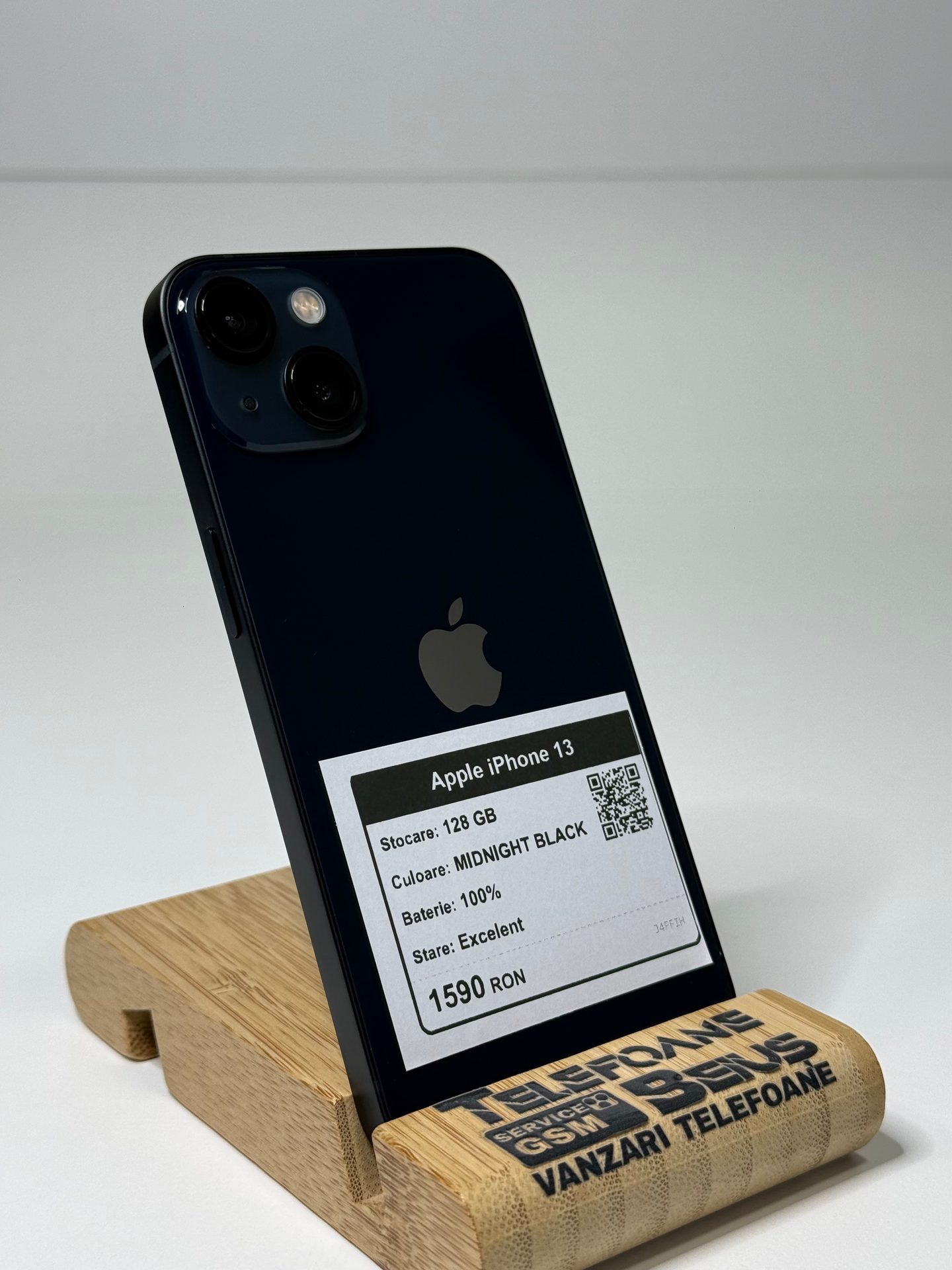 Apple iPhone 13 - Midnight Black, 128 GB, Excelent - 2