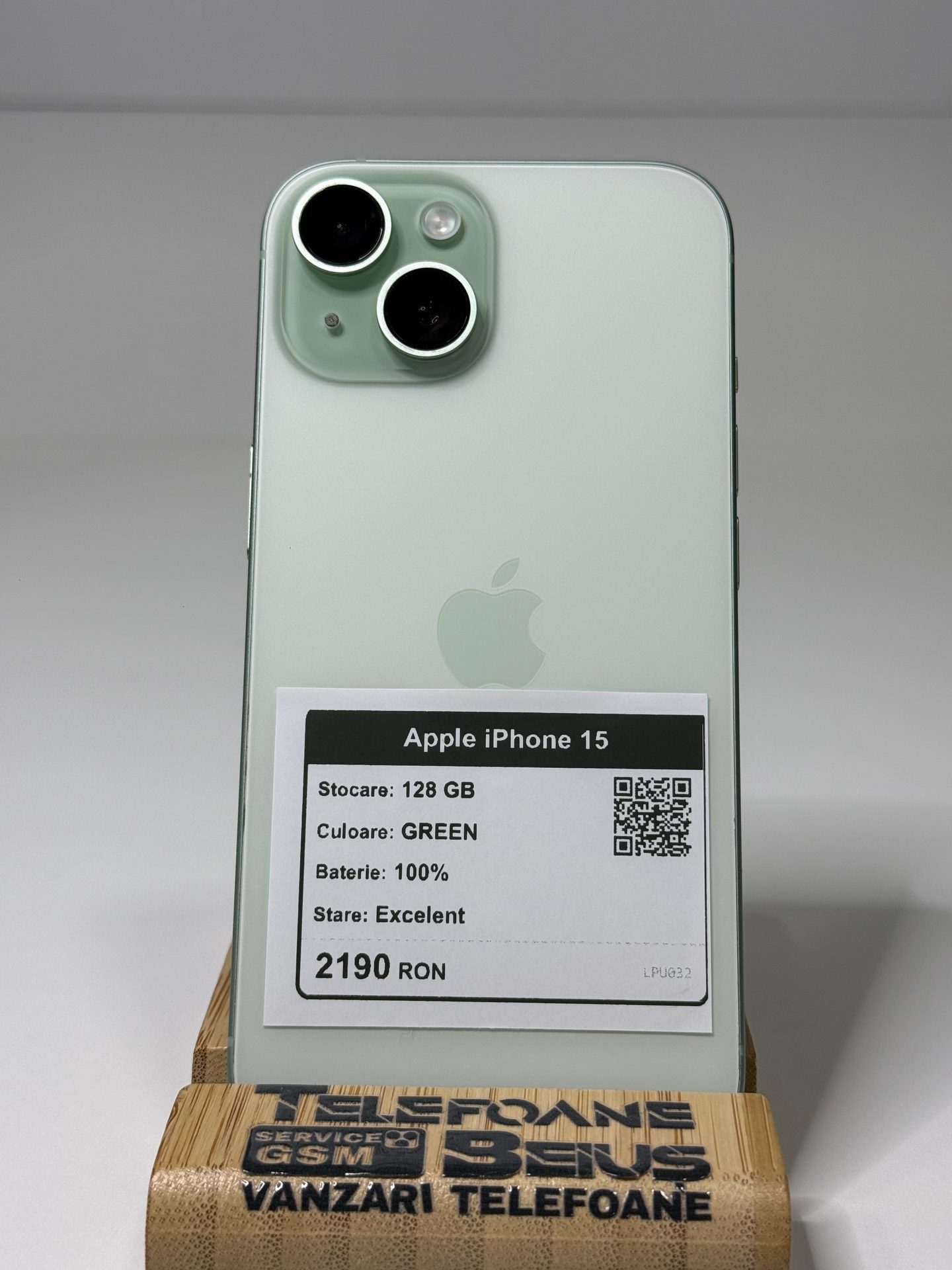 Apple iPhone 15 - Green, 128 GB, Excelent - 3