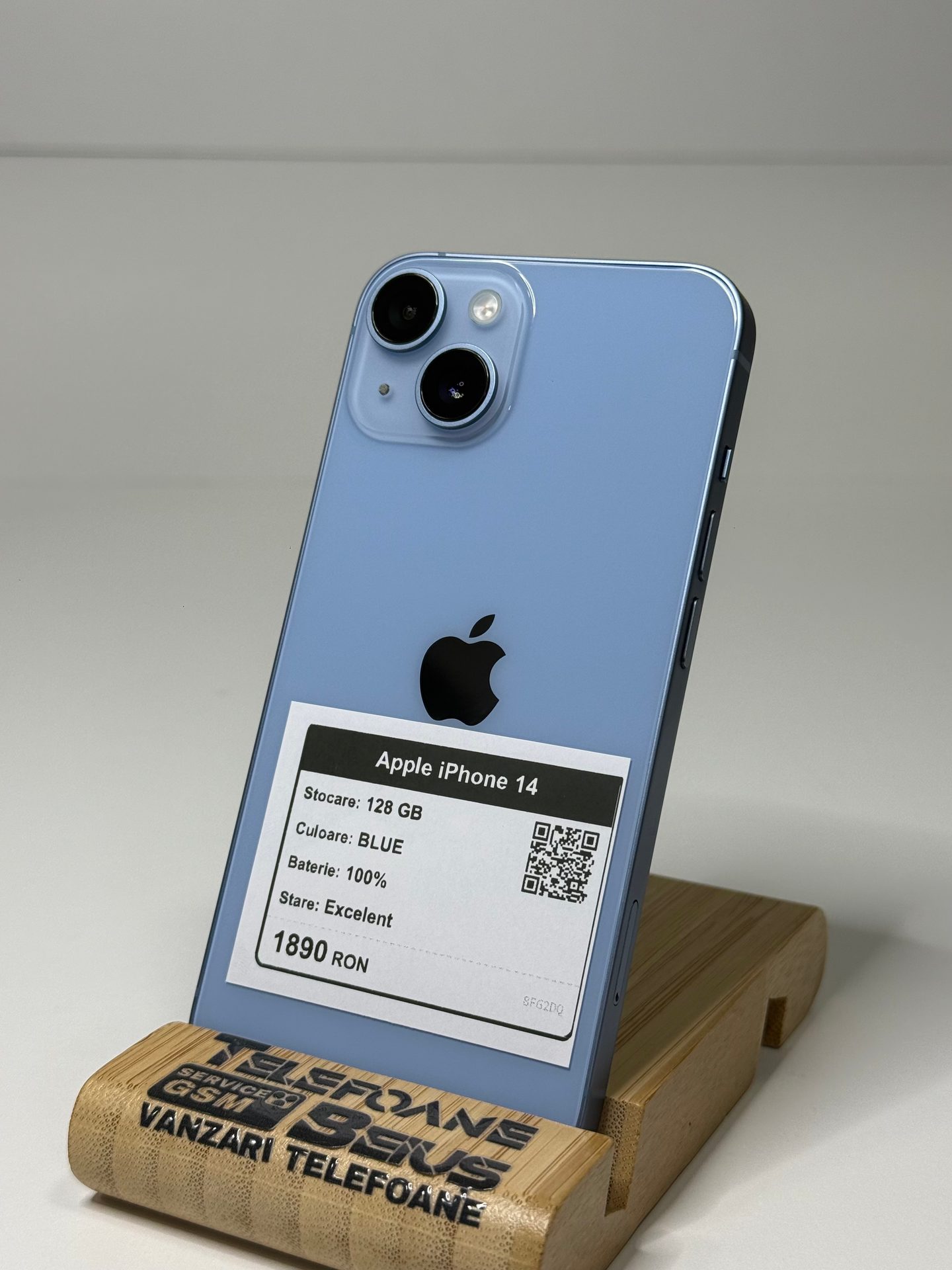 Apple iPhone 14 - Blue, 128 GB, Excelent - 1