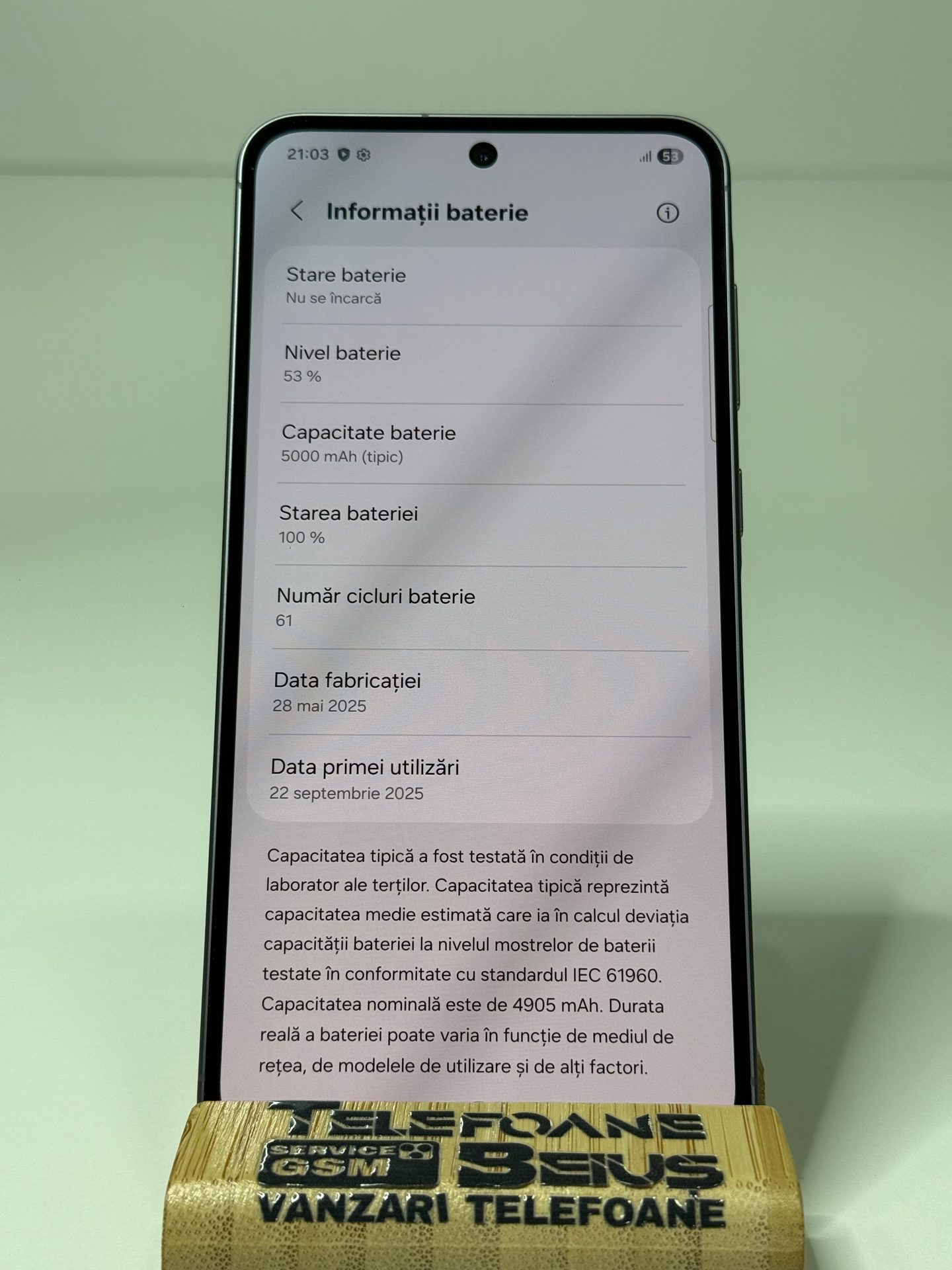 Samsung Galaxy A56 5G - Awesome Graphite, 256 GB, Excelent - 4