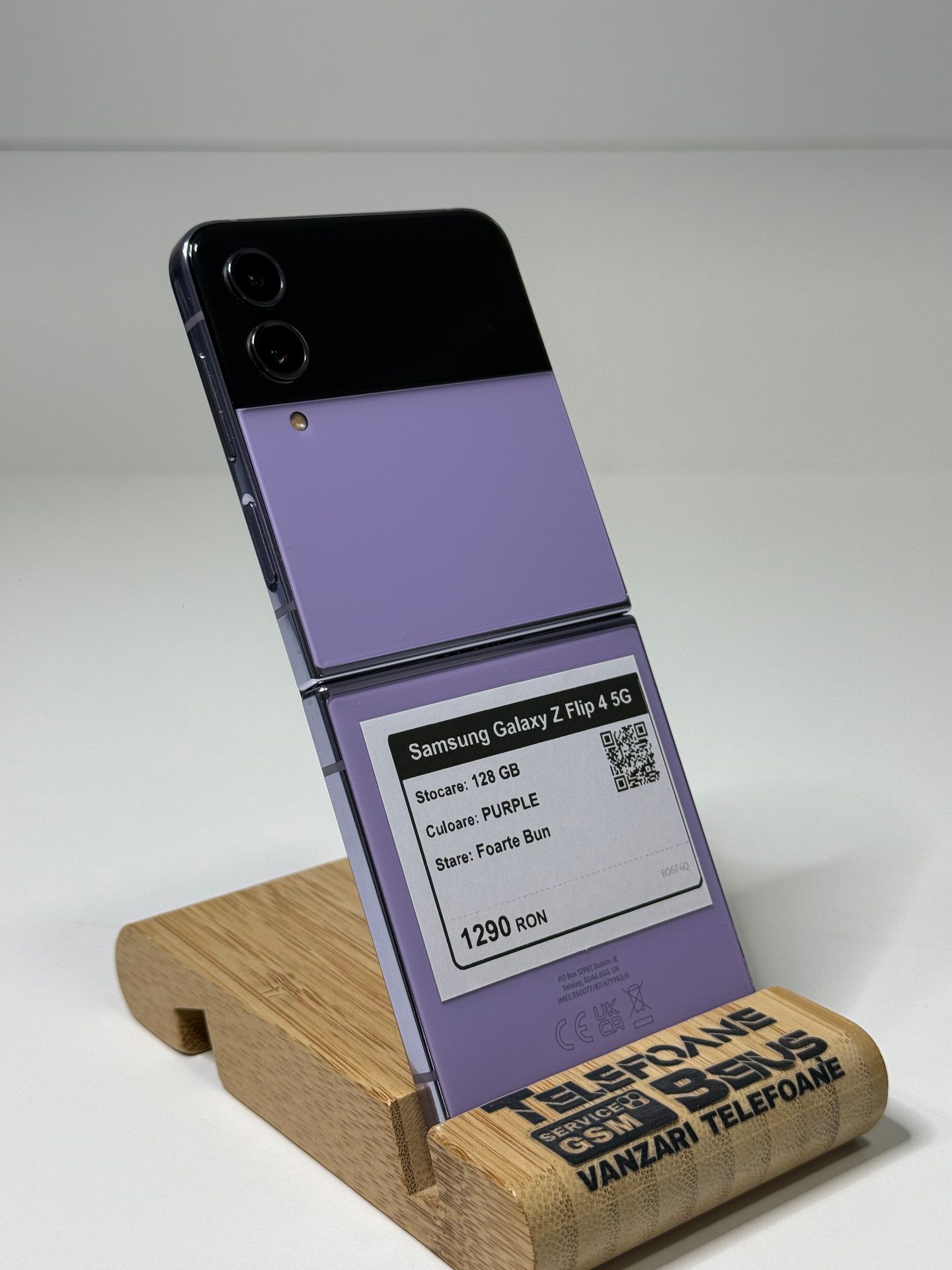 Samsung Galaxy Z Flip 4 5G - Purple, 128 GB, Foarte Bun - 2