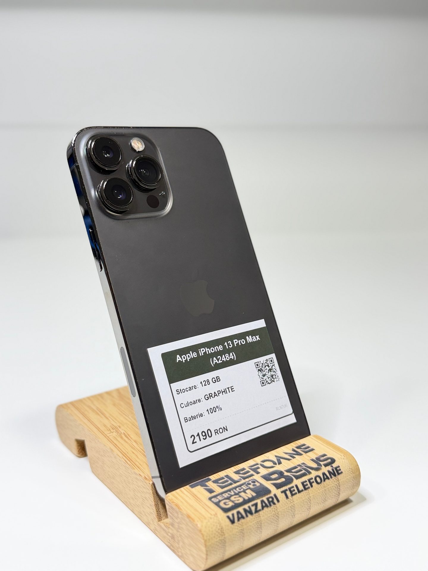 Apple iPhone 13 Pro Max (A2484) - Graphite, 128 GB, Foarte Bun - 2