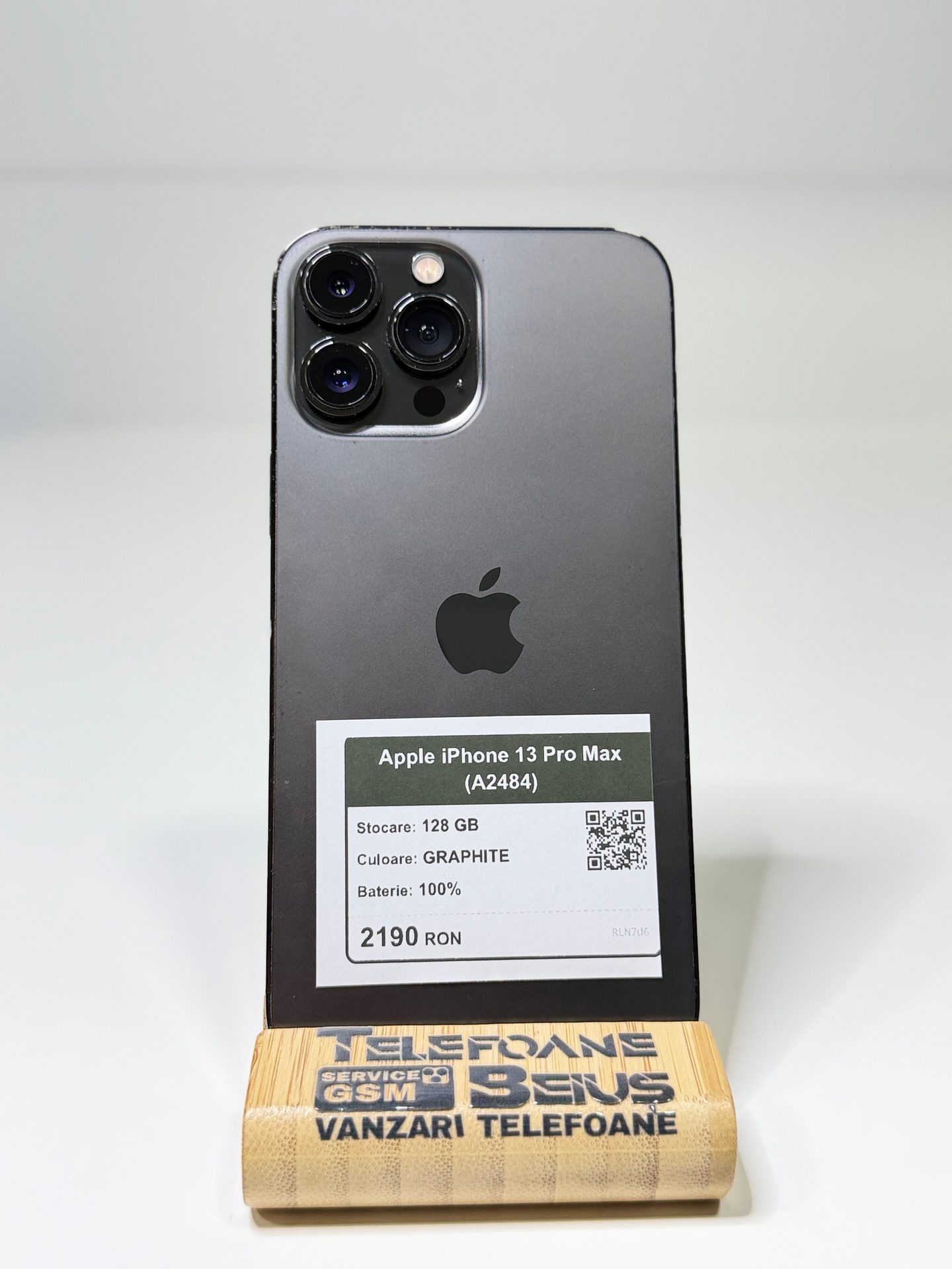 Apple iPhone 13 Pro Max (A2484) - Graphite, 128 GB, Foarte Bun - 3