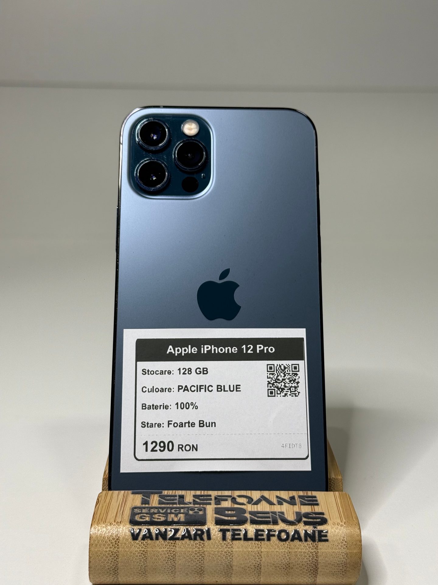 Apple iPhone 12 Pro - Pacific Blue, 128 GB, Foarte Bun - 3