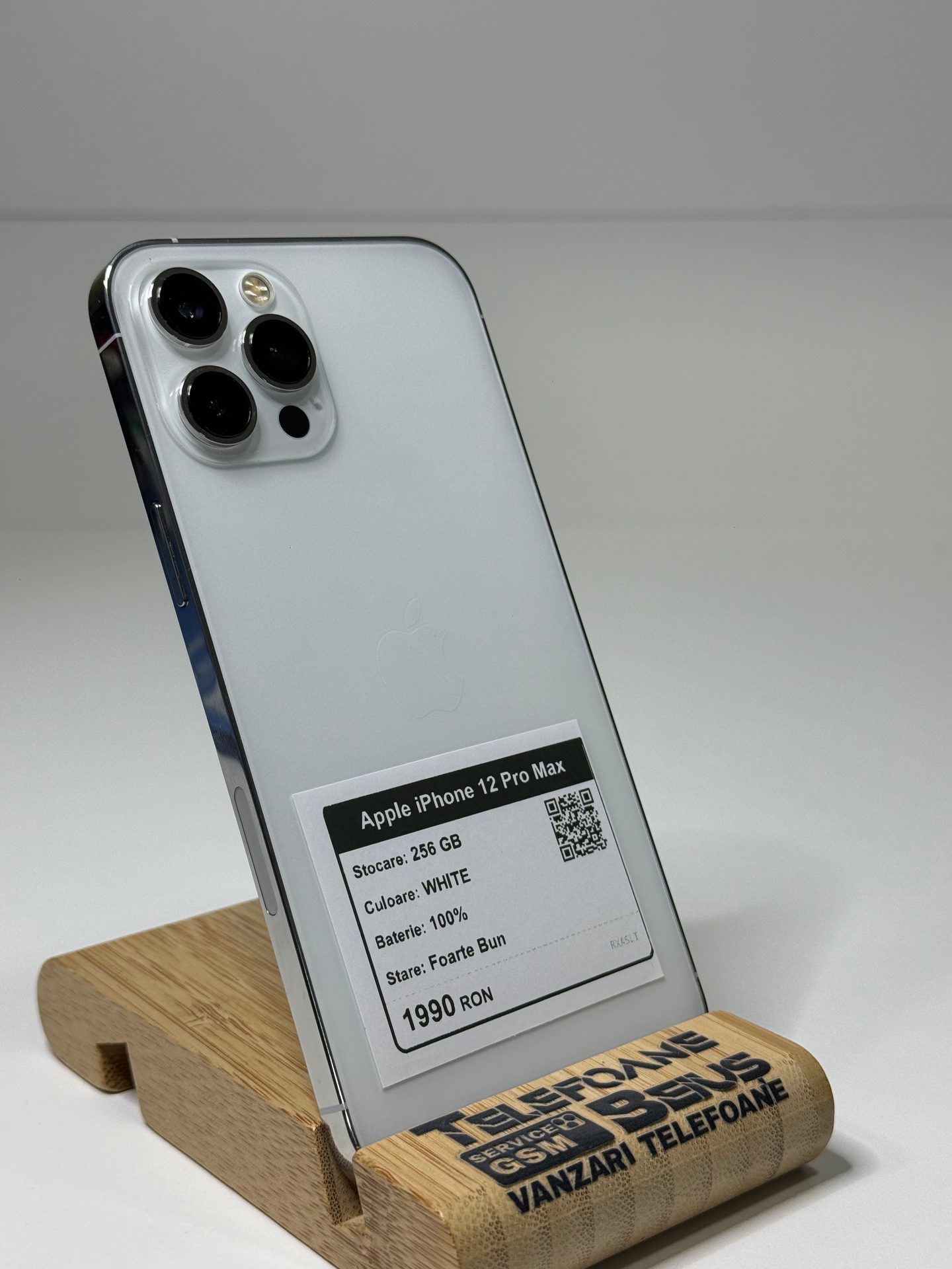Apple iPhone 12 Pro Max - White, 256 GB, Foarte Bun - 2