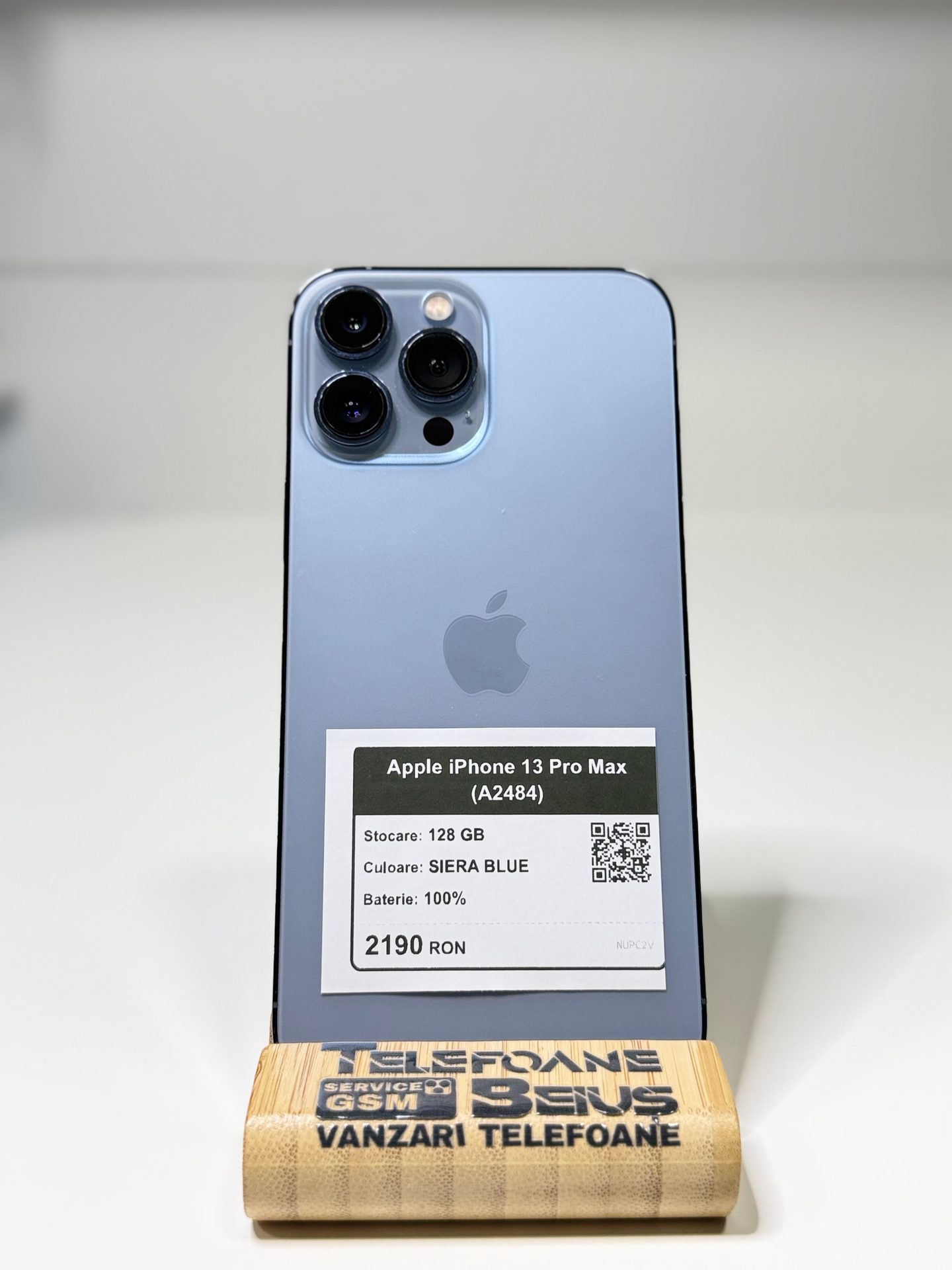 Apple iPhone 13 Pro Max (A2484) - Siera Blue, 128 GB, Foarte Bun - 3