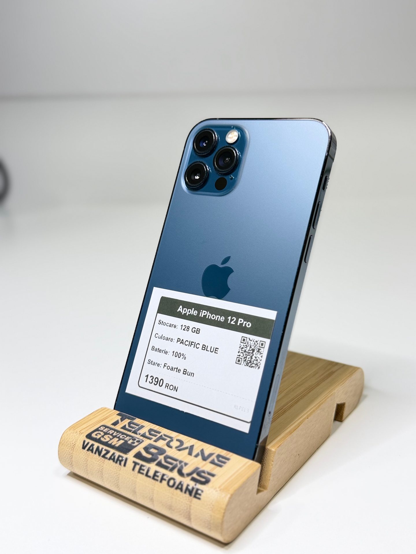 Apple iPhone 12 Pro - Pacific Blue, 128 GB, Foarte Bun - 1