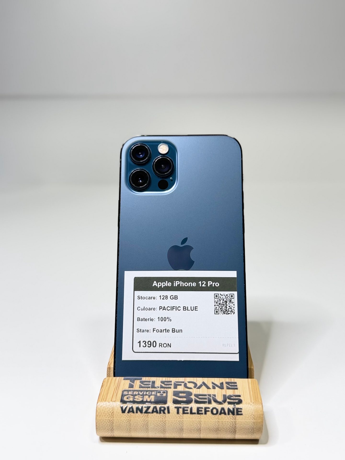 Apple iPhone 12 Pro - Pacific Blue, 128 GB, Foarte Bun - 3