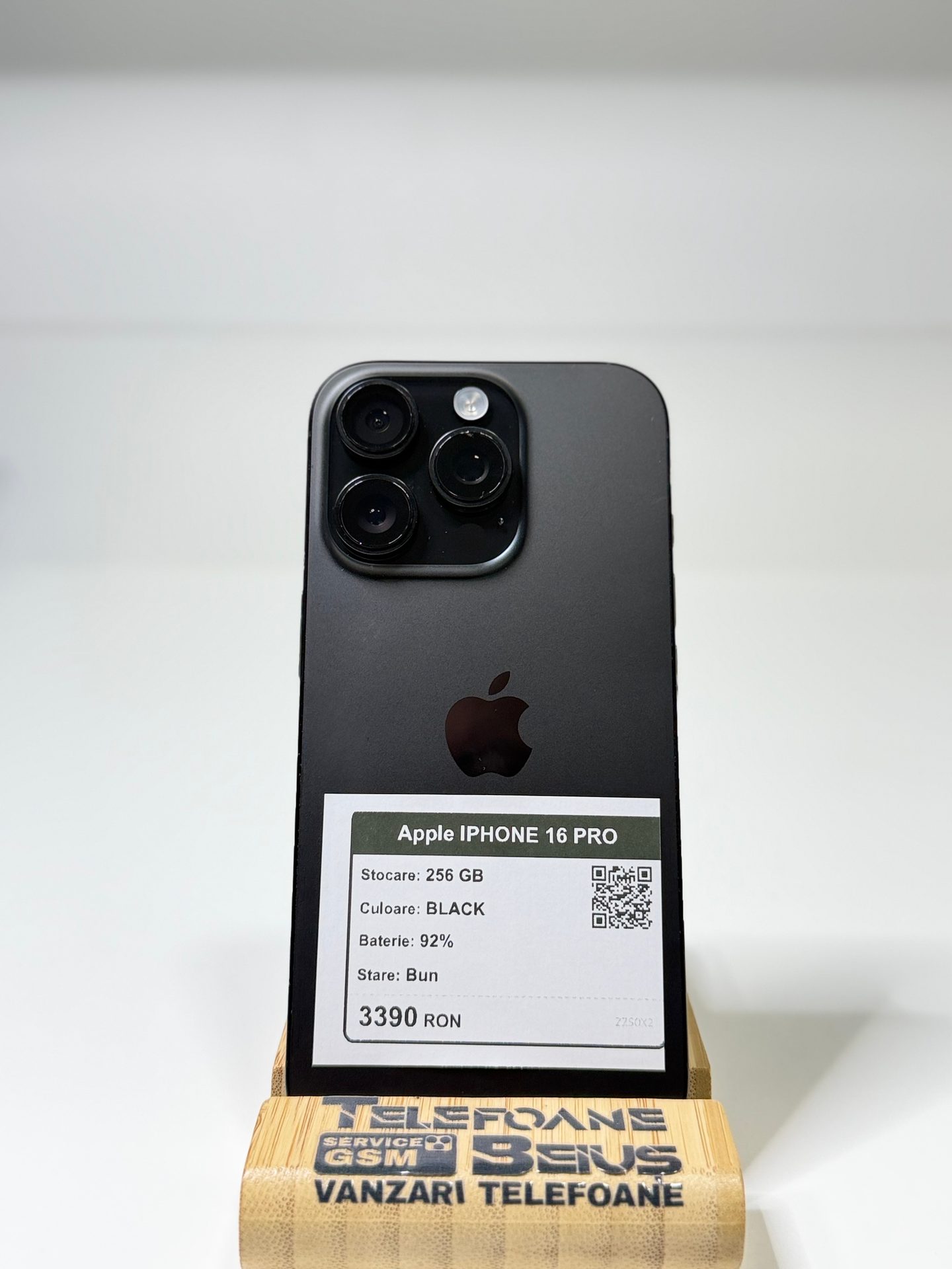 Apple IPHONE 16 PRO - Black, 256 GB, Bun - 3