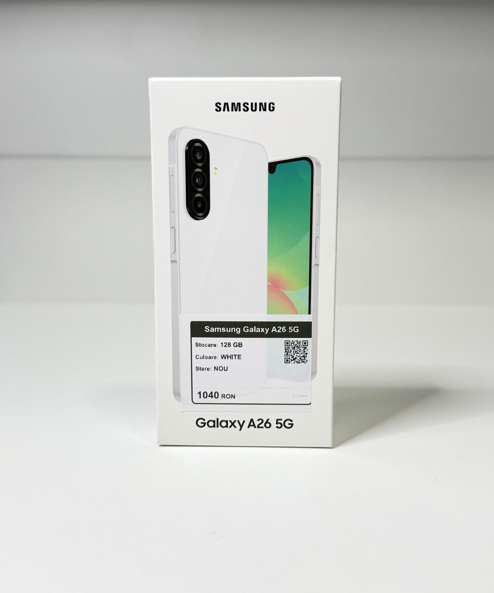 Samsung Galaxy A26 5G - White, 128 GB, Nou Sigilat - 1