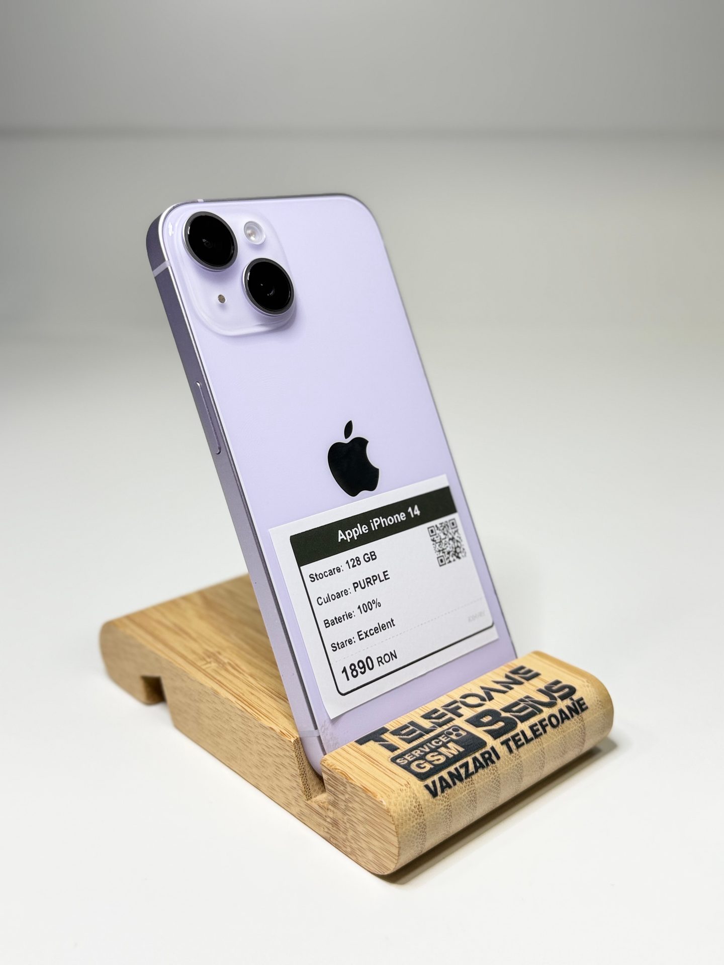 Apple iPhone 14 - Purple, 128 GB, Excelent - 2