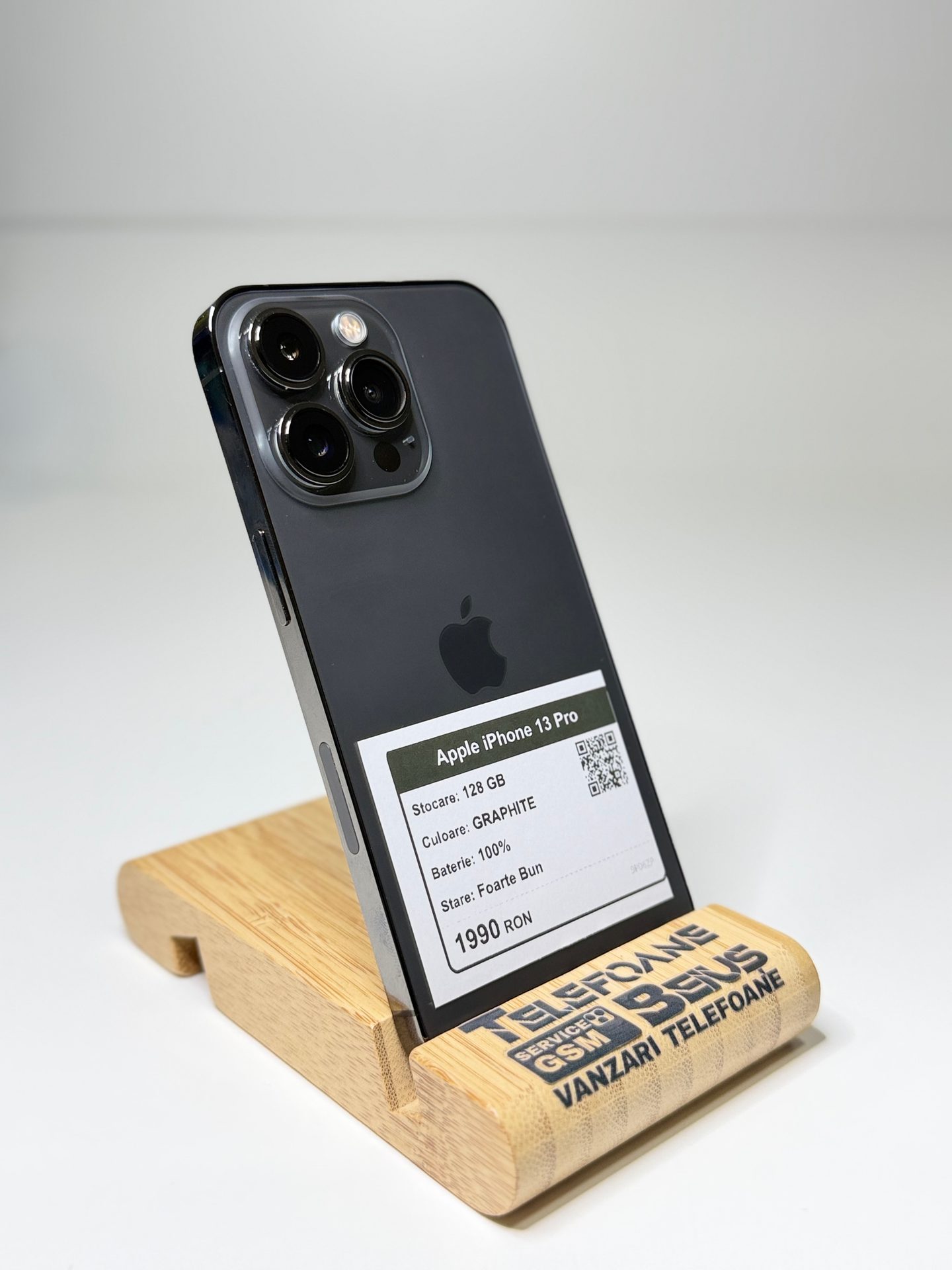 Apple iPhone 13 Pro - Graphite, 128 GB, Foarte Bun - 2