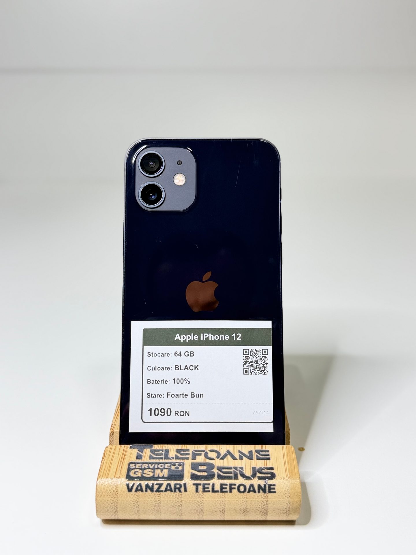 Apple iPhone 12 - Black, 64 GB, Foarte Bun - 3