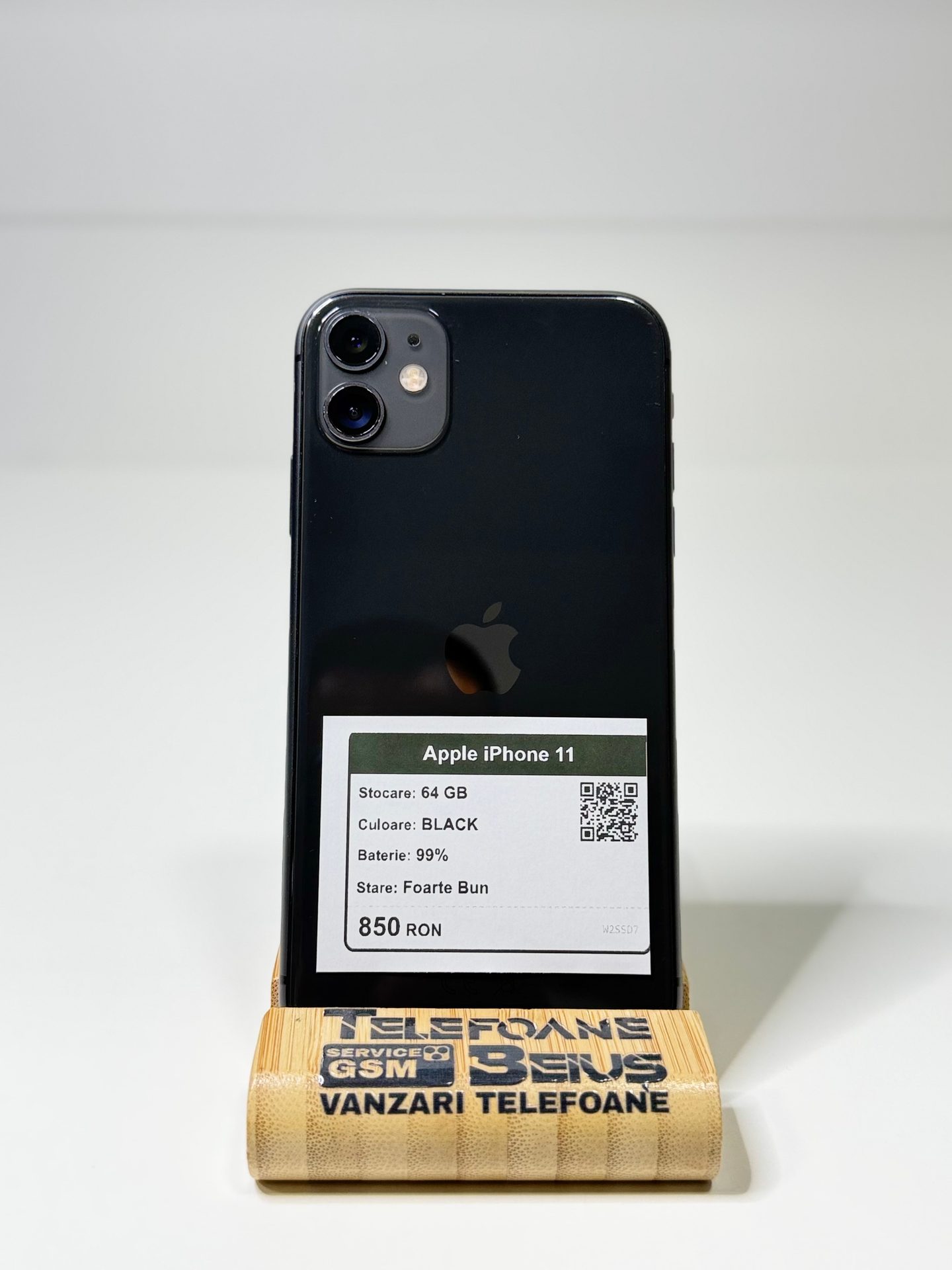 Apple iPhone 11 - Black, 64 GB, Foarte Bun - 3