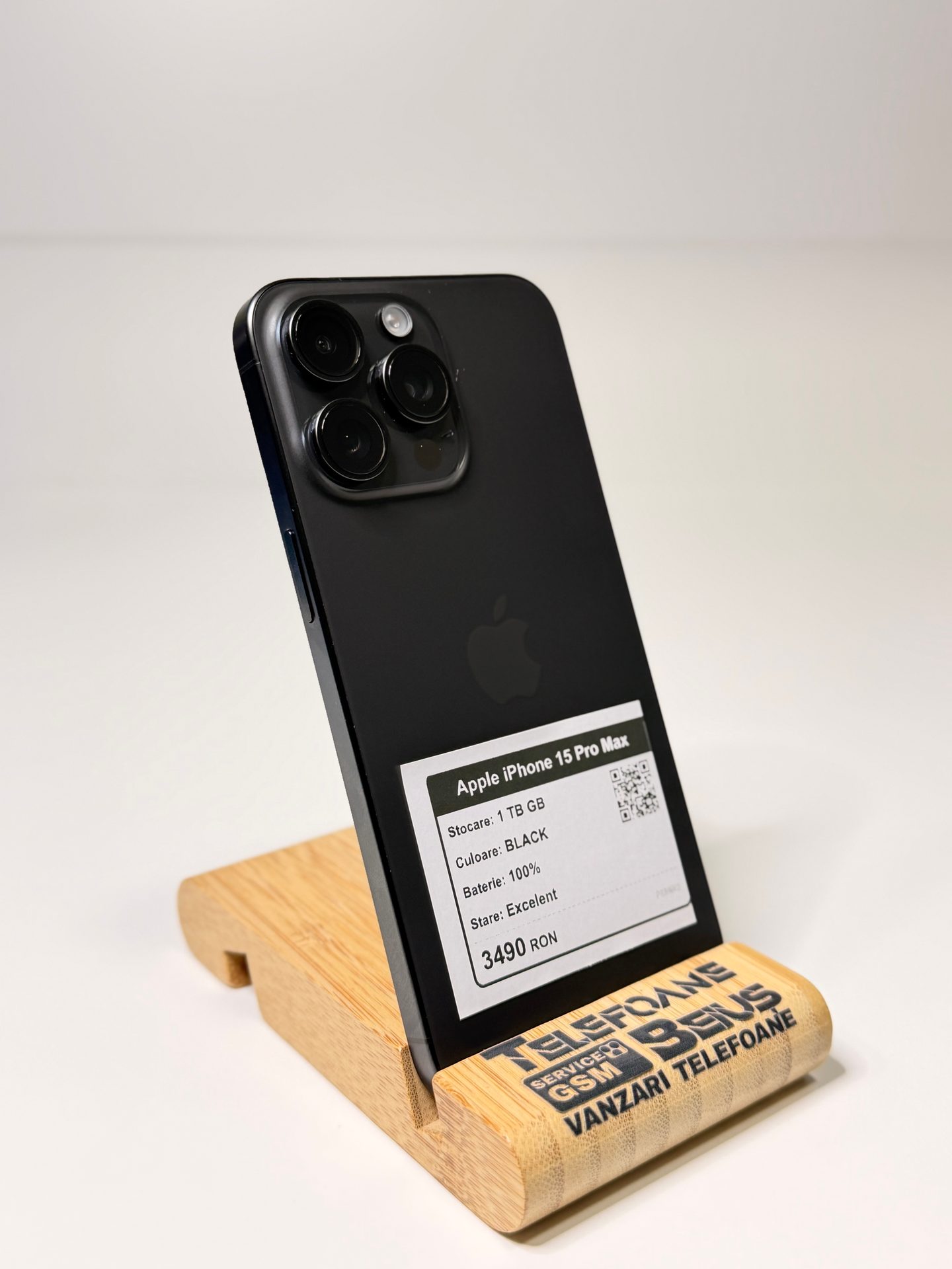 Apple iPhone 15 Pro Max - Black, 1 TB GB, Excelent - 2