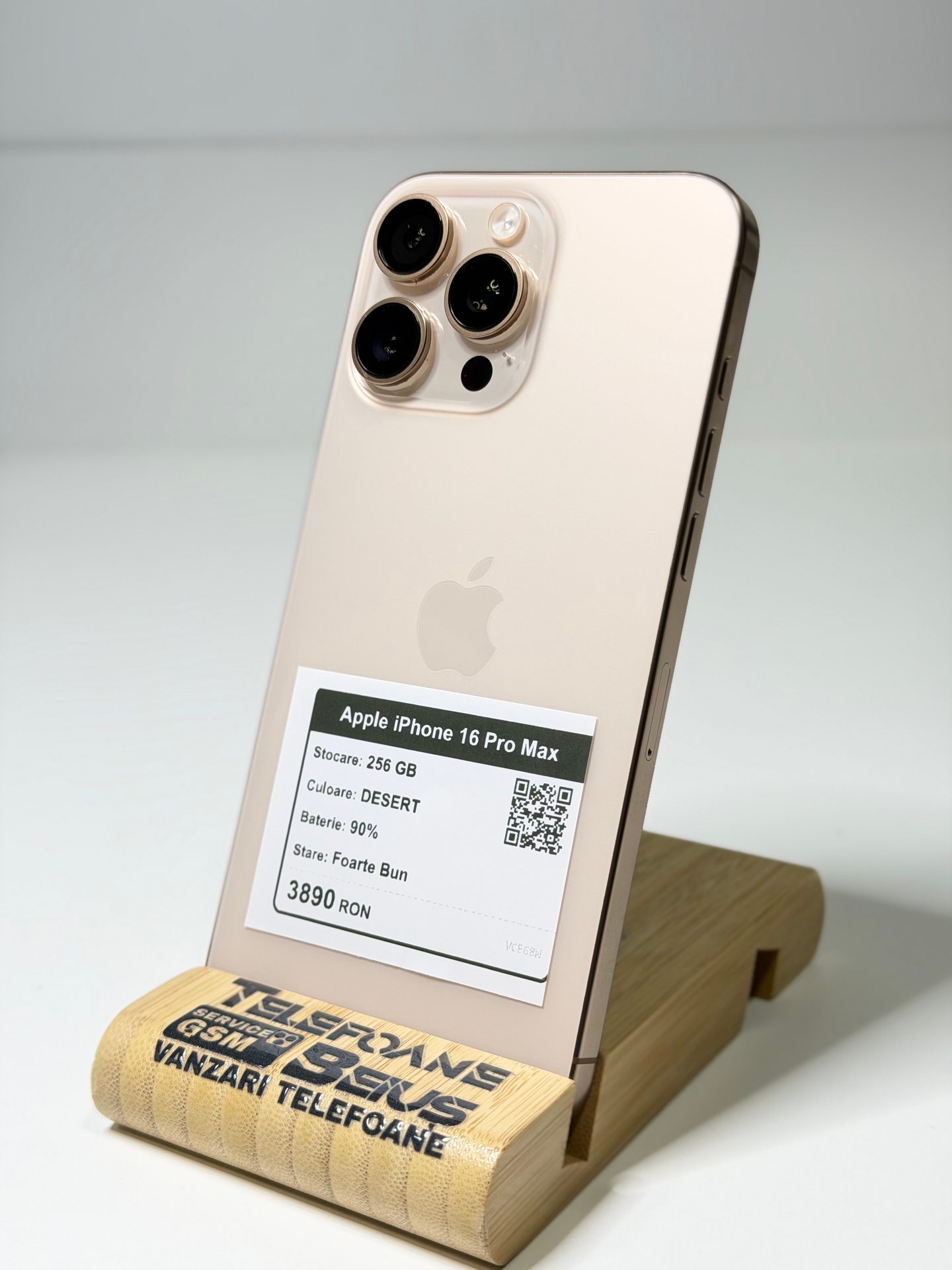Apple iPhone 16 Pro Max - Desert, 256 GB, Foarte Bun - 2