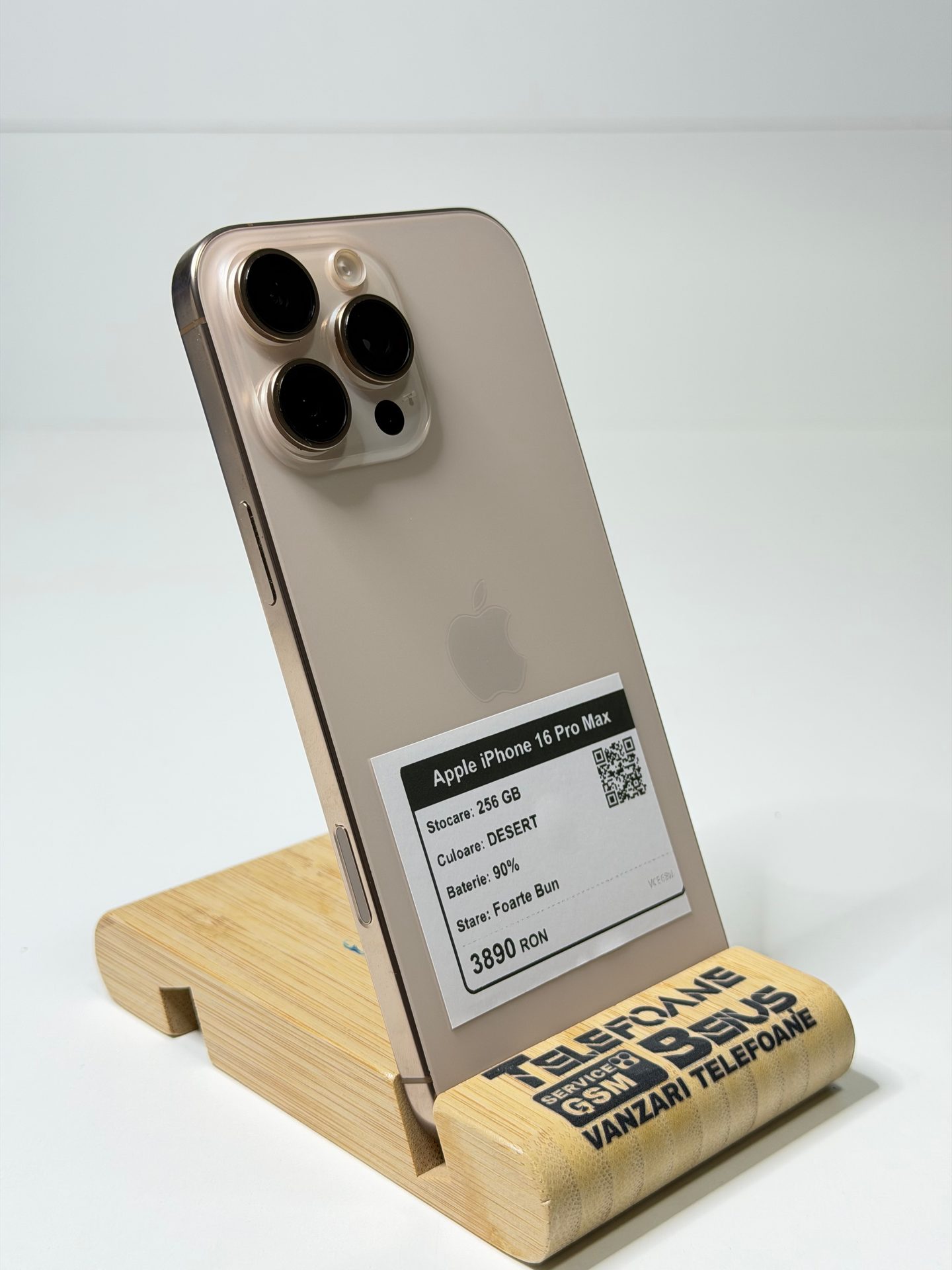Apple iPhone 16 Pro Max - Desert, 256 GB, Foarte Bun - 3