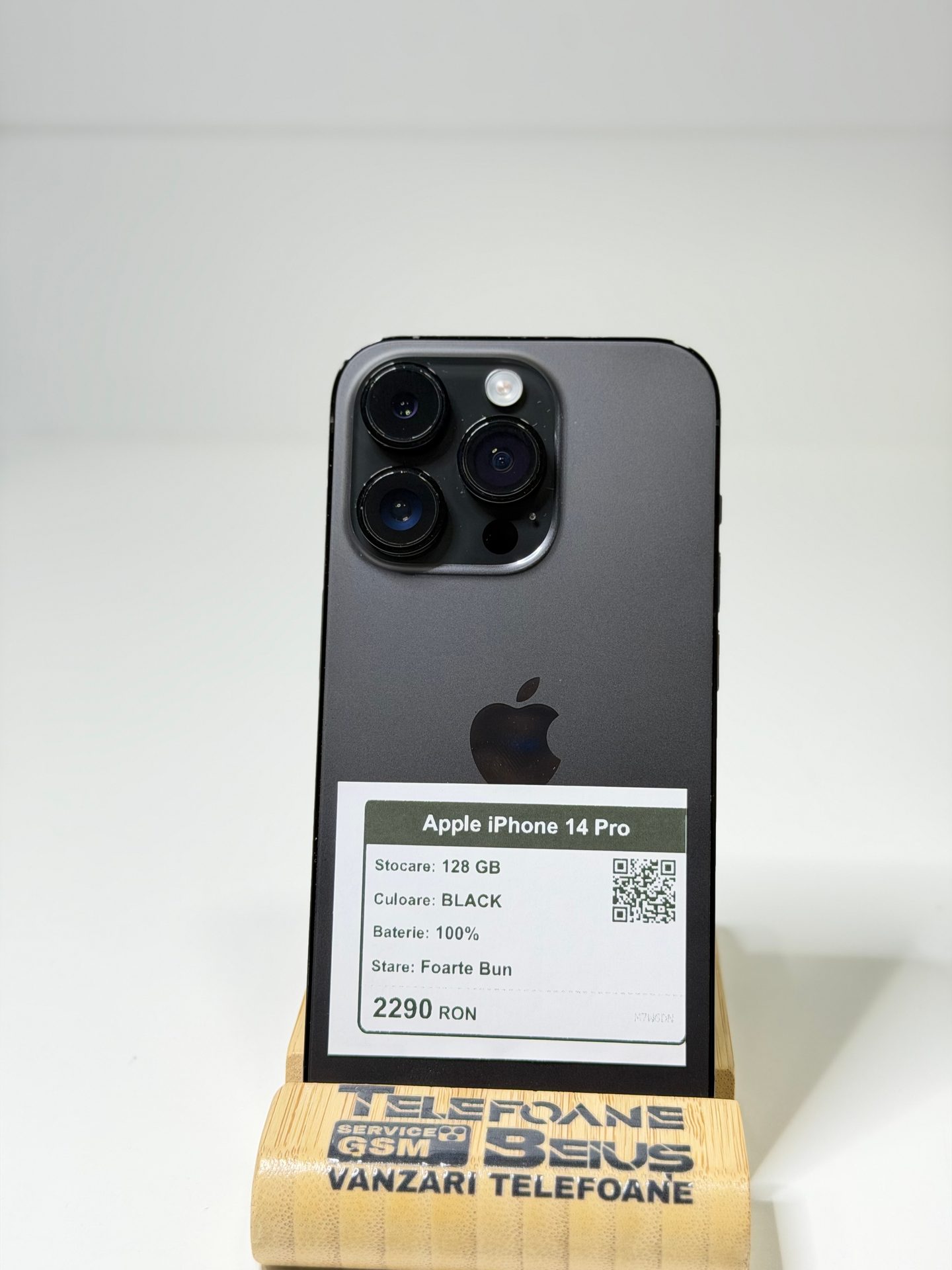 Apple iPhone 14 Pro - Black, 128 GB, Foarte Bun - 4