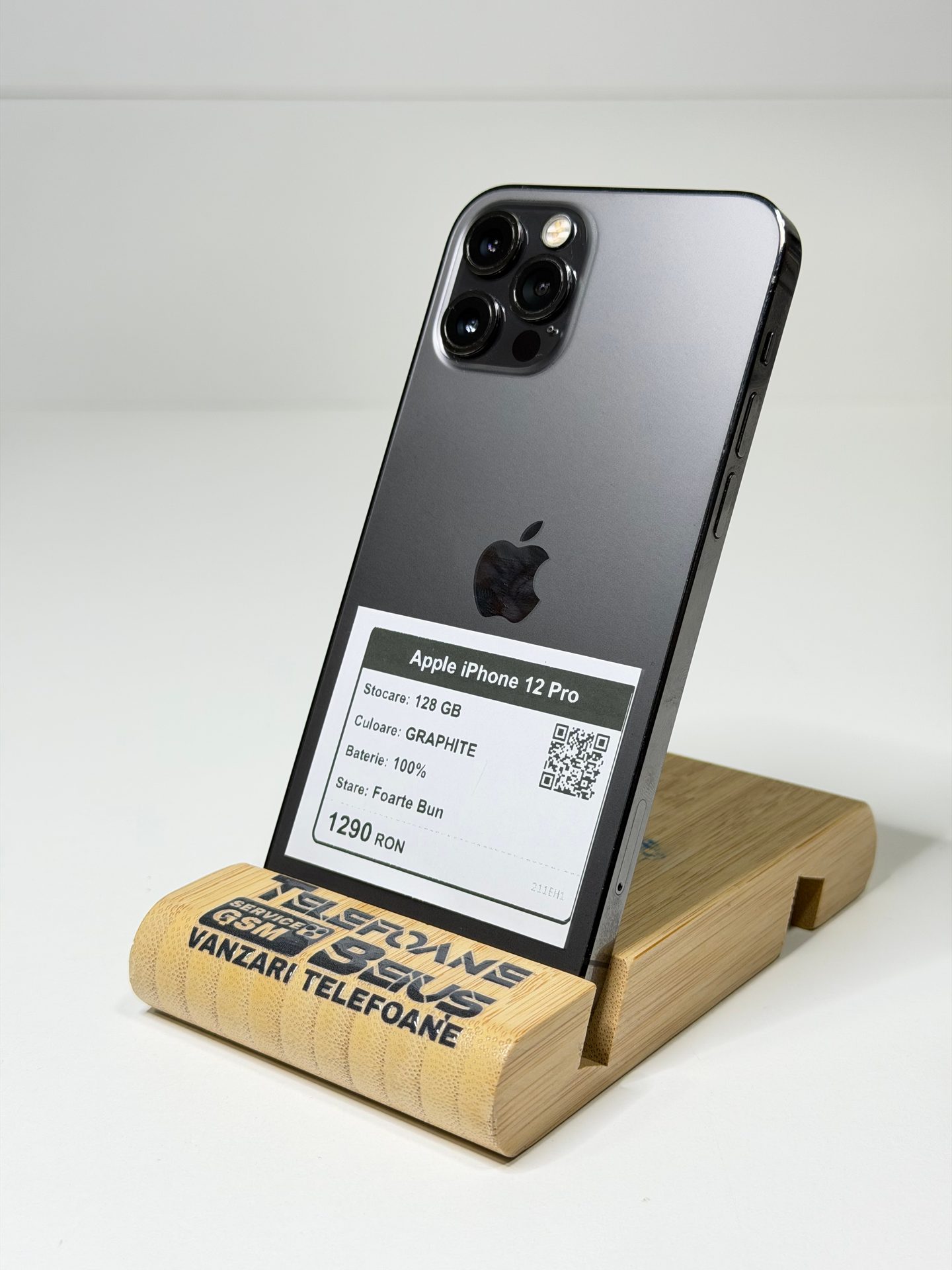 Apple iPhone 12 Pro - Graphite, 128 GB, Foarte Bun - 2