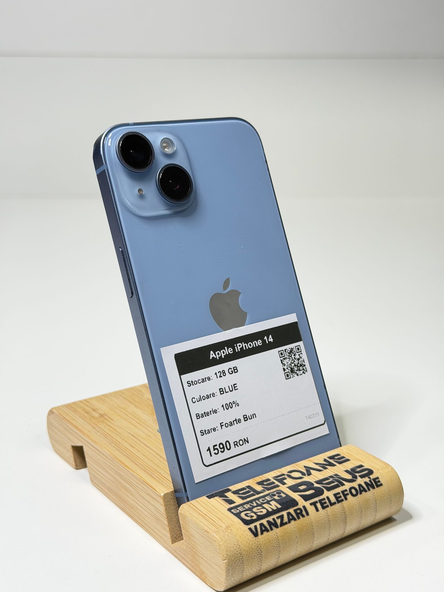 Apple iPhone 14 - Blue, 128 GB, Foarte Bun - 2