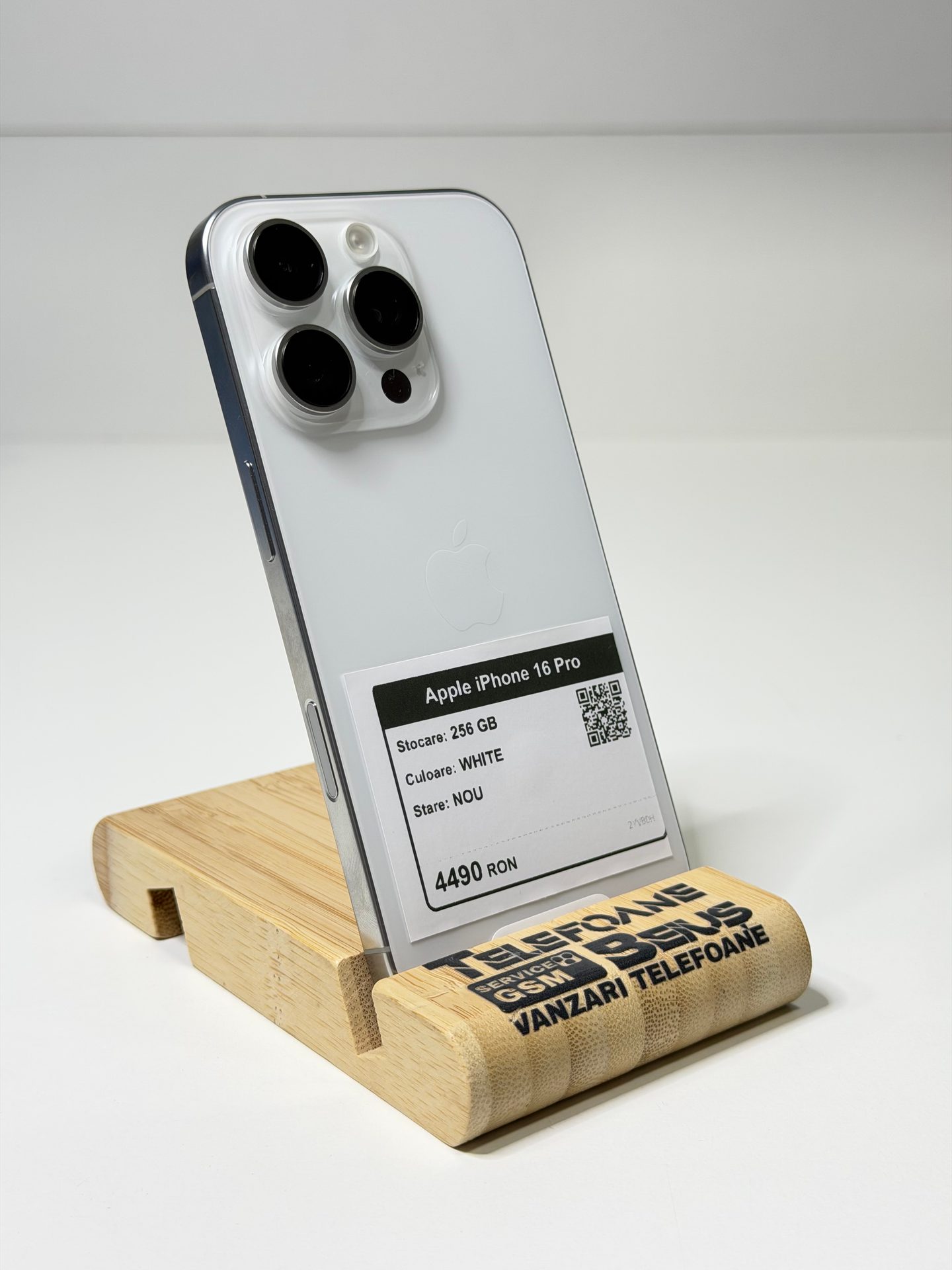 Apple iPhone 16 Pro - White, 256 GB, Nou Sigilat - 2