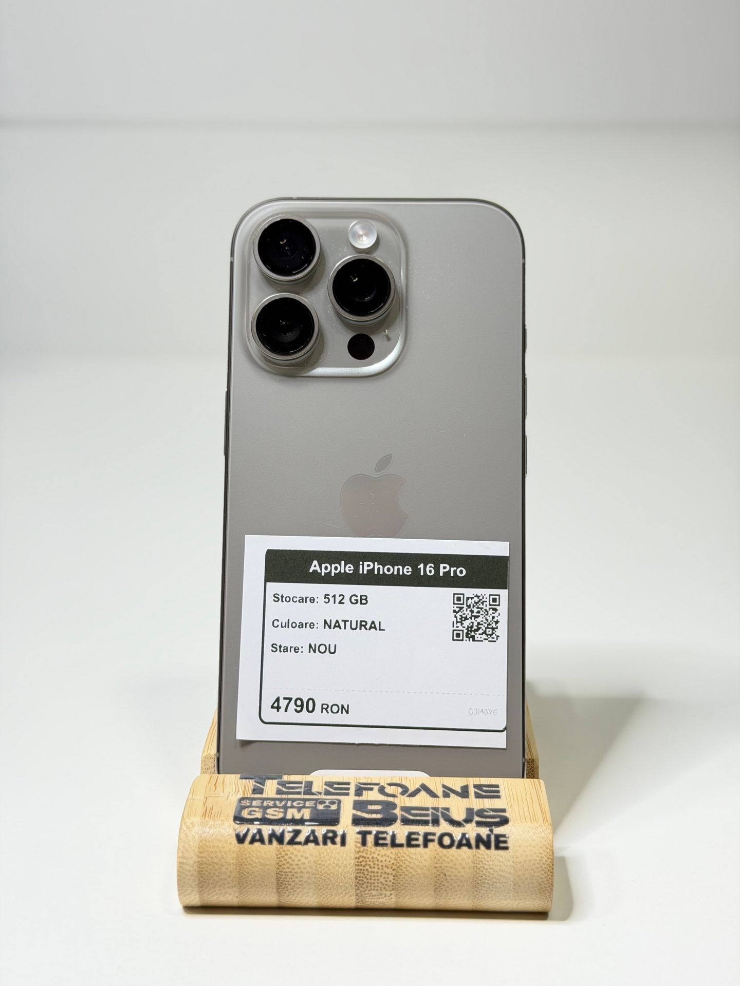 Apple iPhone 16 Pro - Natural, 512 GB, Nou Sigilat - 3