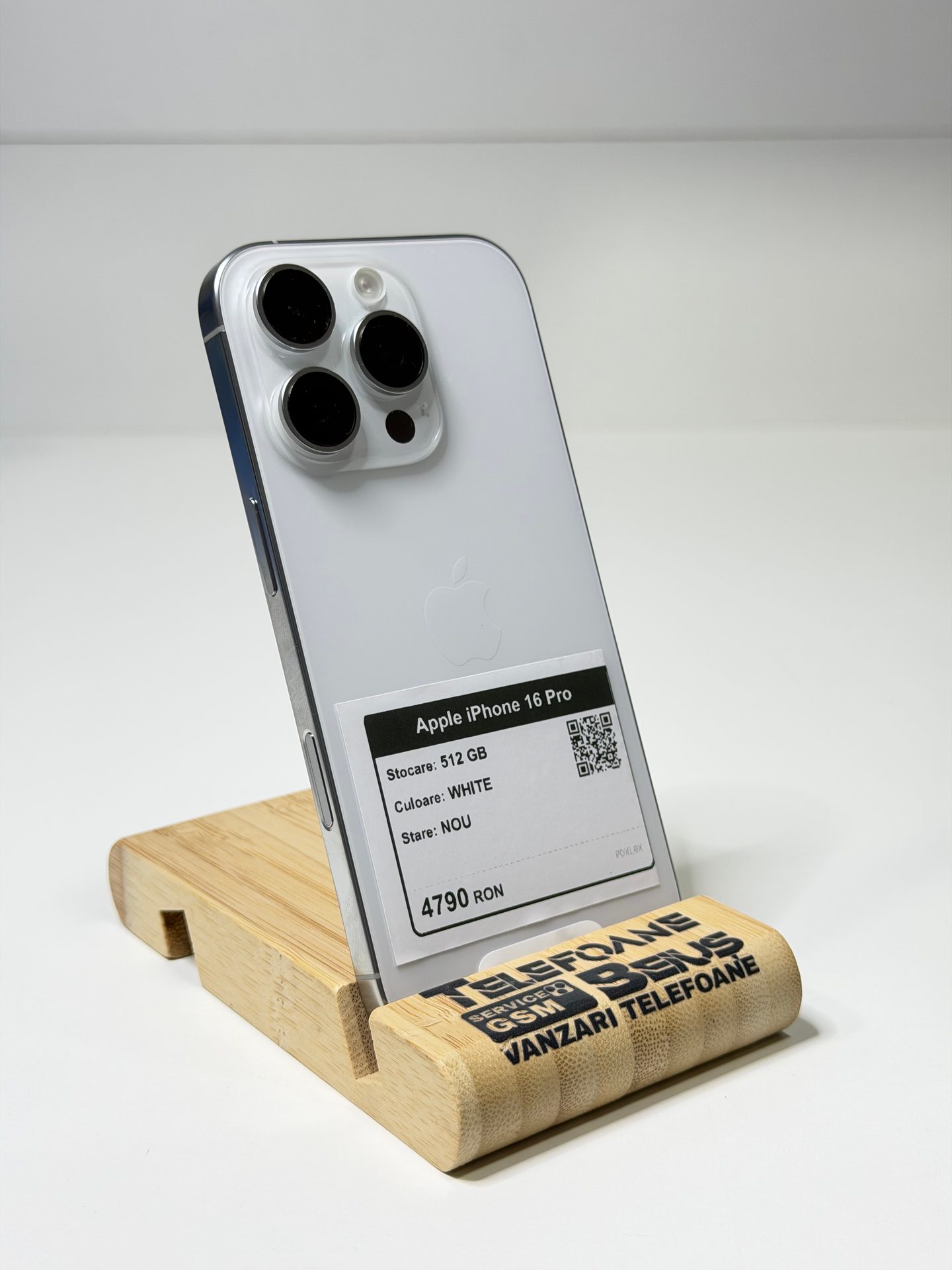 Apple iPhone 16 Pro - White, 512 GB, Nou Sigilat - 2