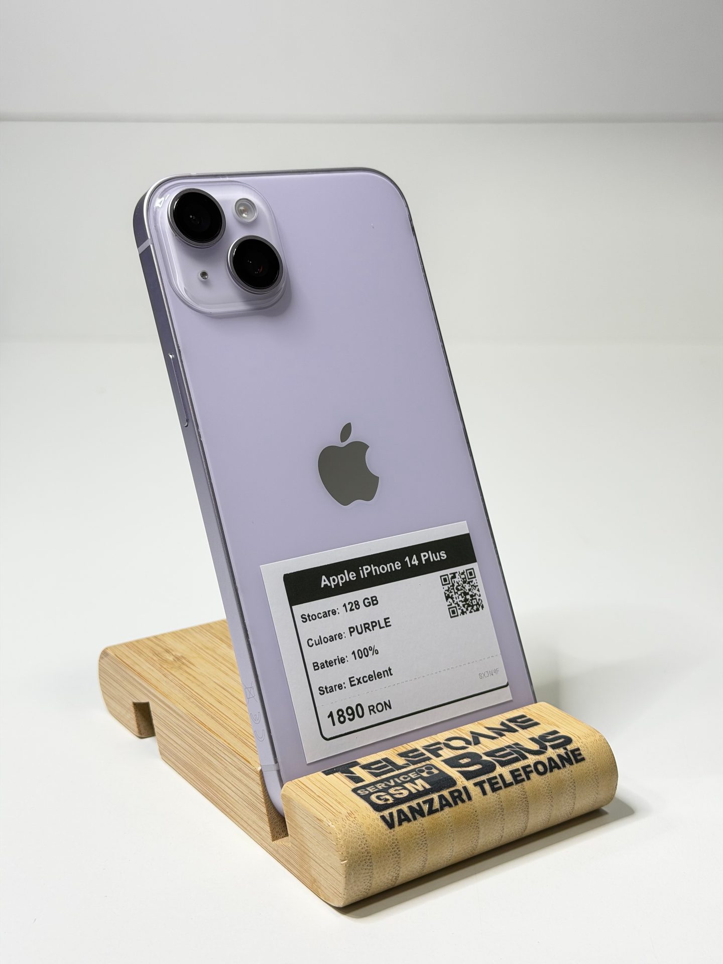 Apple iPhone 14 Plus - Purple, 128 GB, Excelent - 3