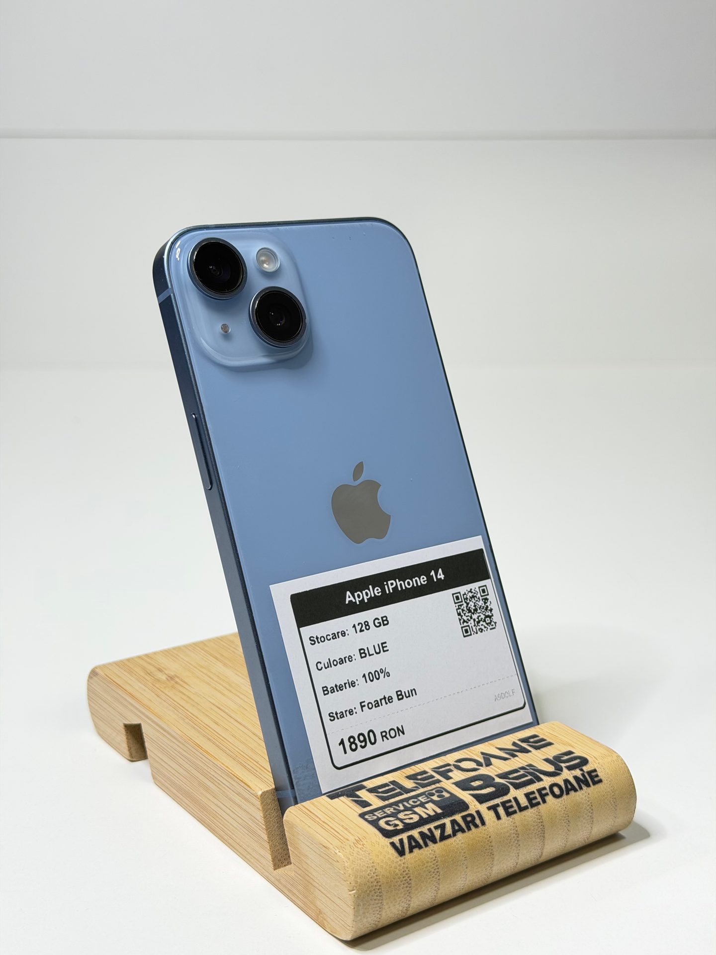 Apple iPhone 14 - Blue, 128 GB, Foarte Bun - 2