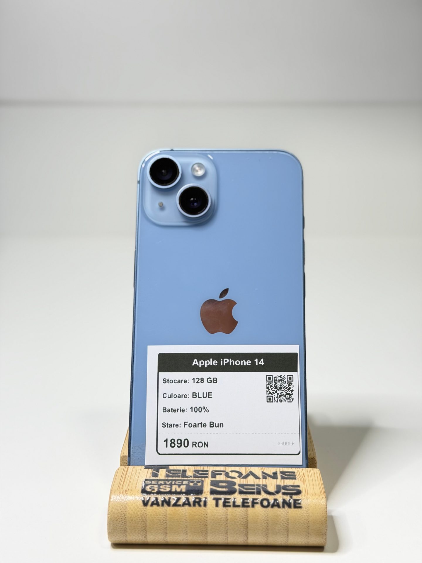 Apple iPhone 14 - Blue, 128 GB, Foarte Bun - 3