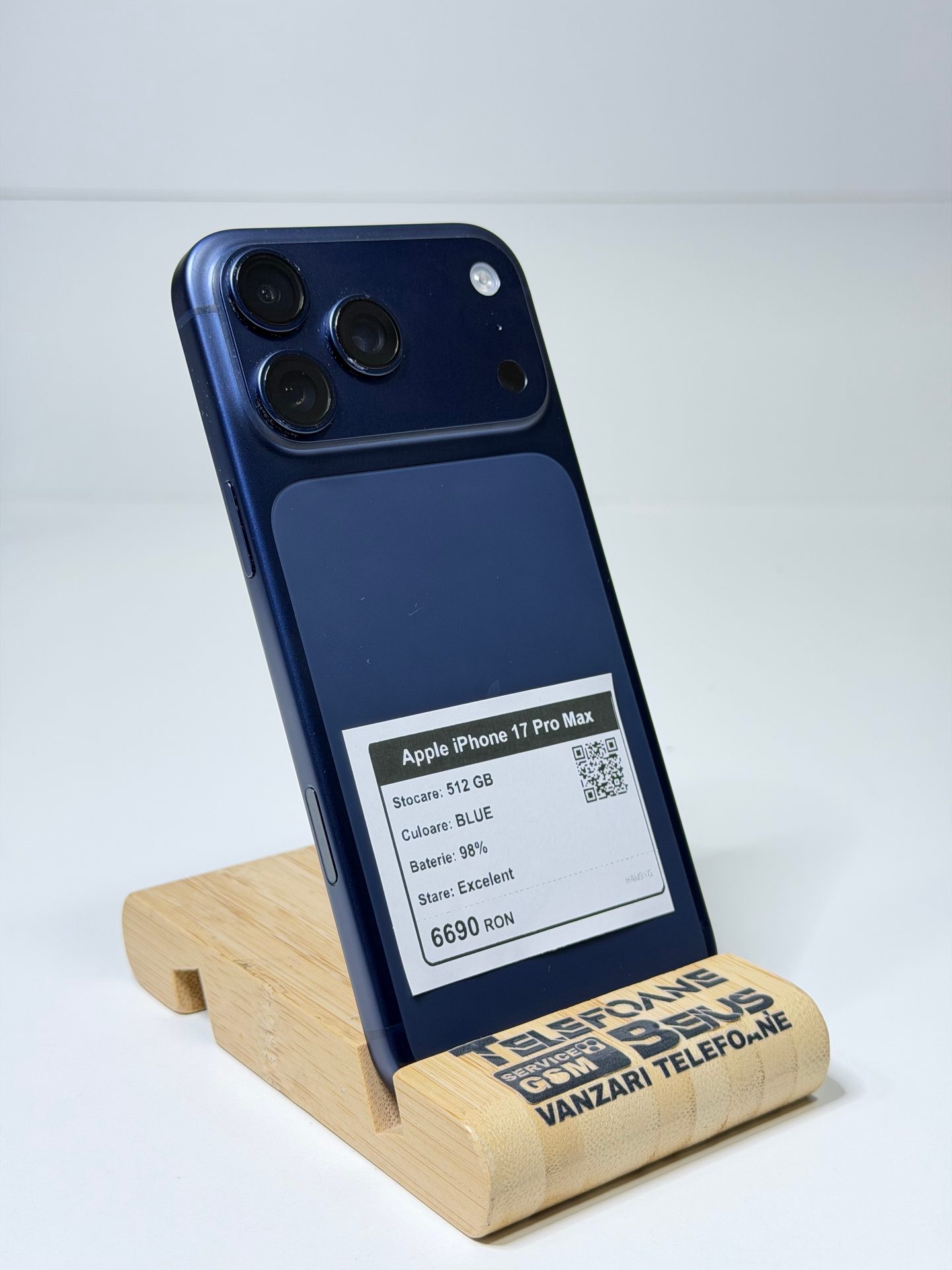 Apple iPhone 17 Pro Max - Blue, 512 GB, Excelent - 2